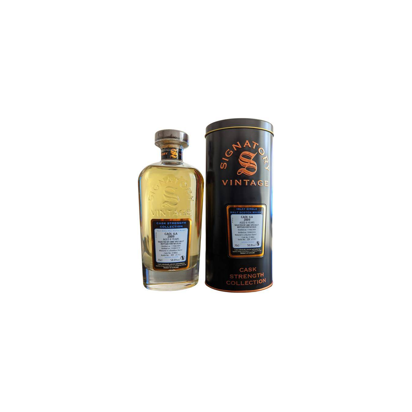 Caol Ila Cask Strength Collection 2009 8 Years Single Malt Whisky 2