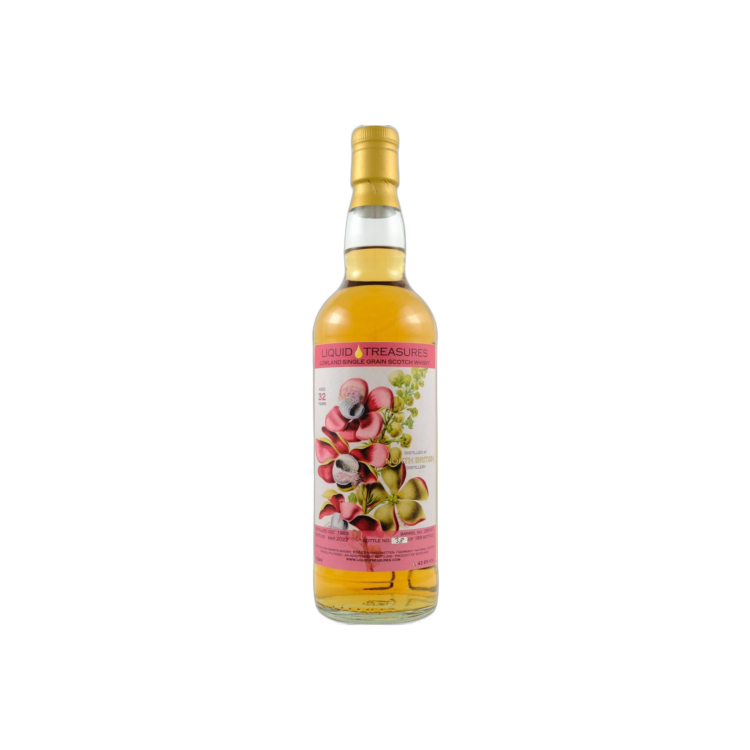 North British 1989 32 Years Single Grain Whisky