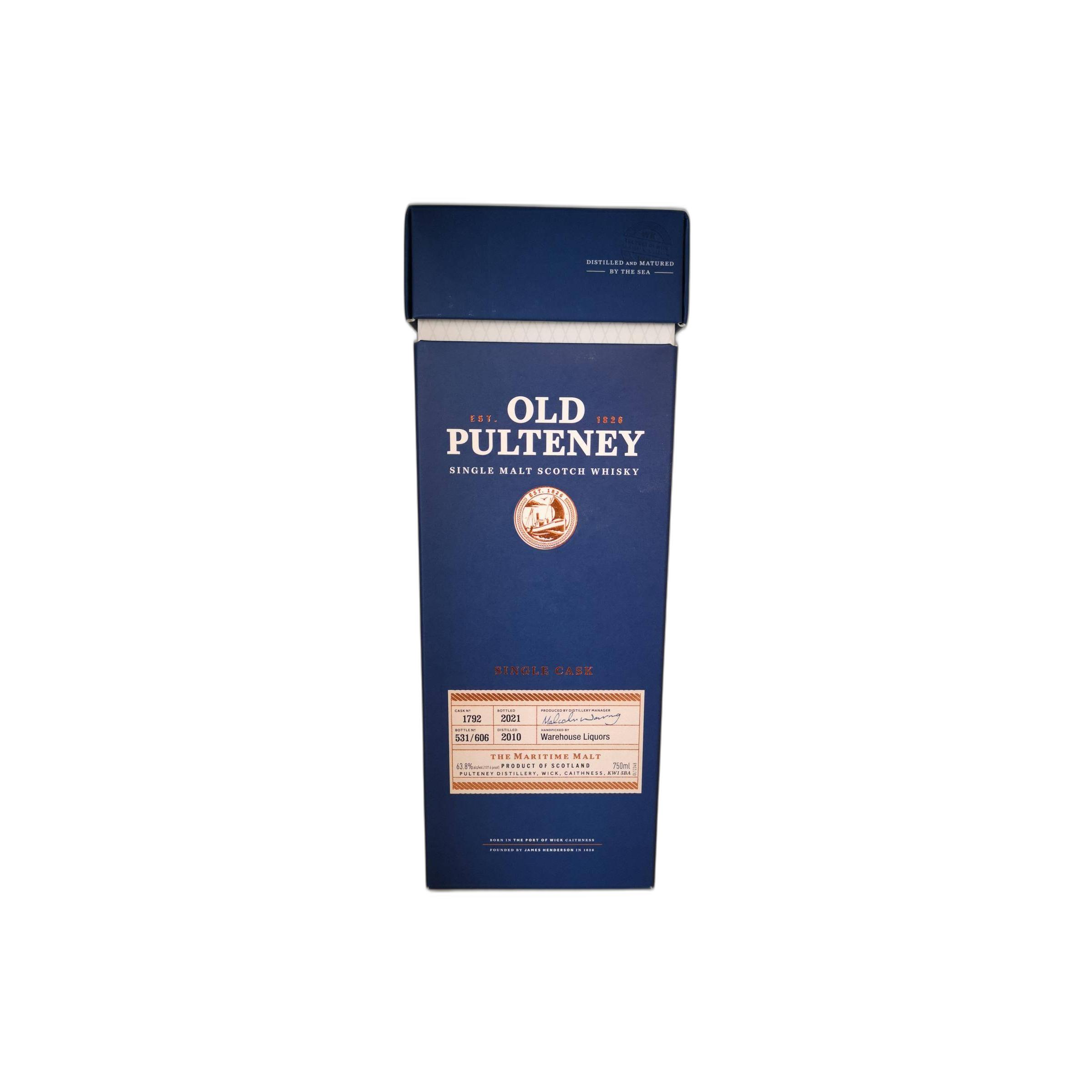 Old Pulteney Single Cask 2010 11 Years Single Malt Whisky 3