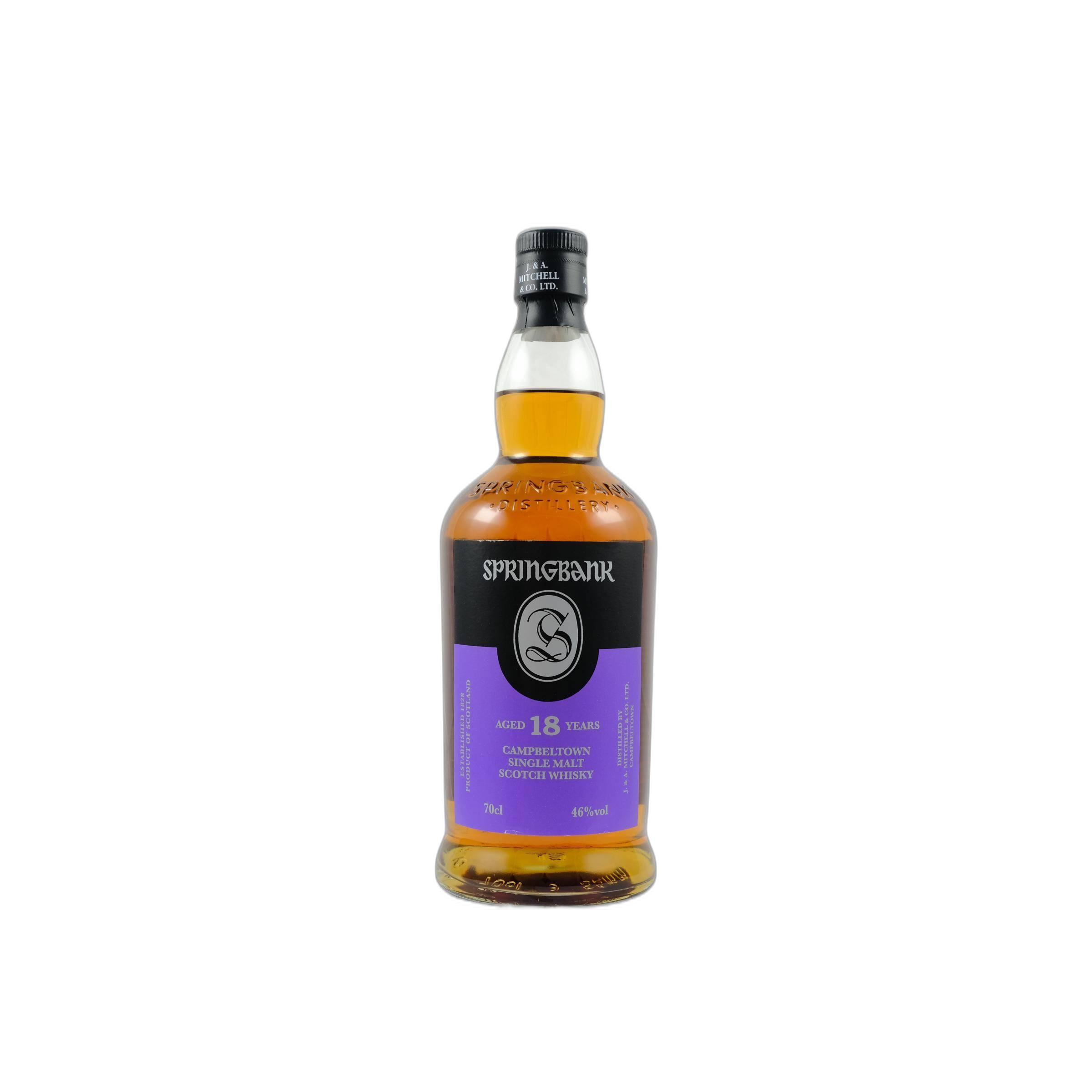 Springbank 18 Years Single Malt Whisky