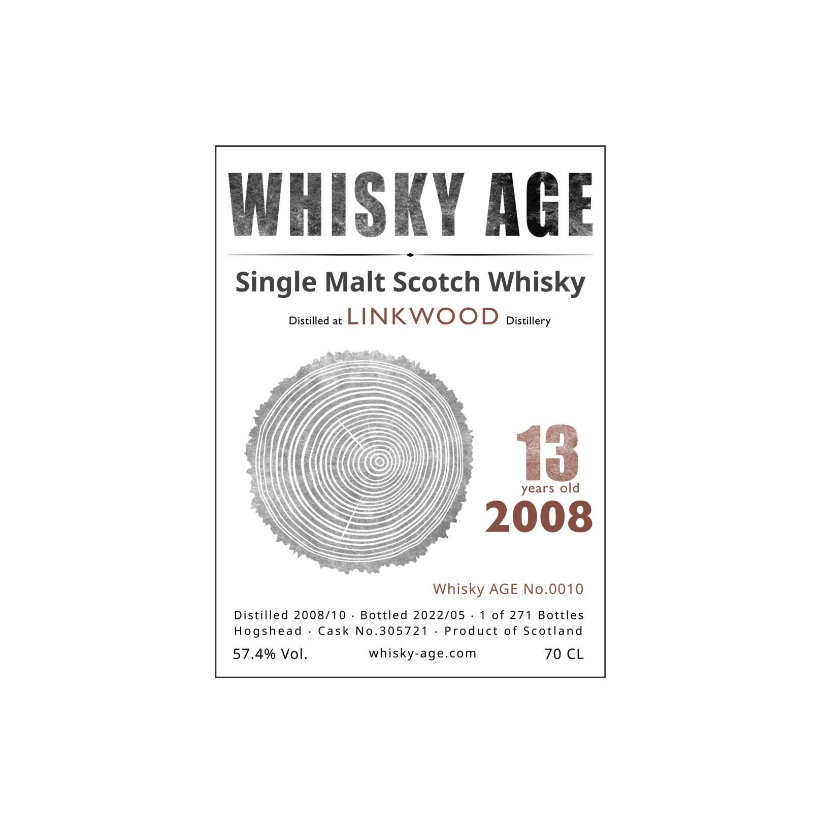 Linkwood 2008 13 Years Single Malt Whisky 2