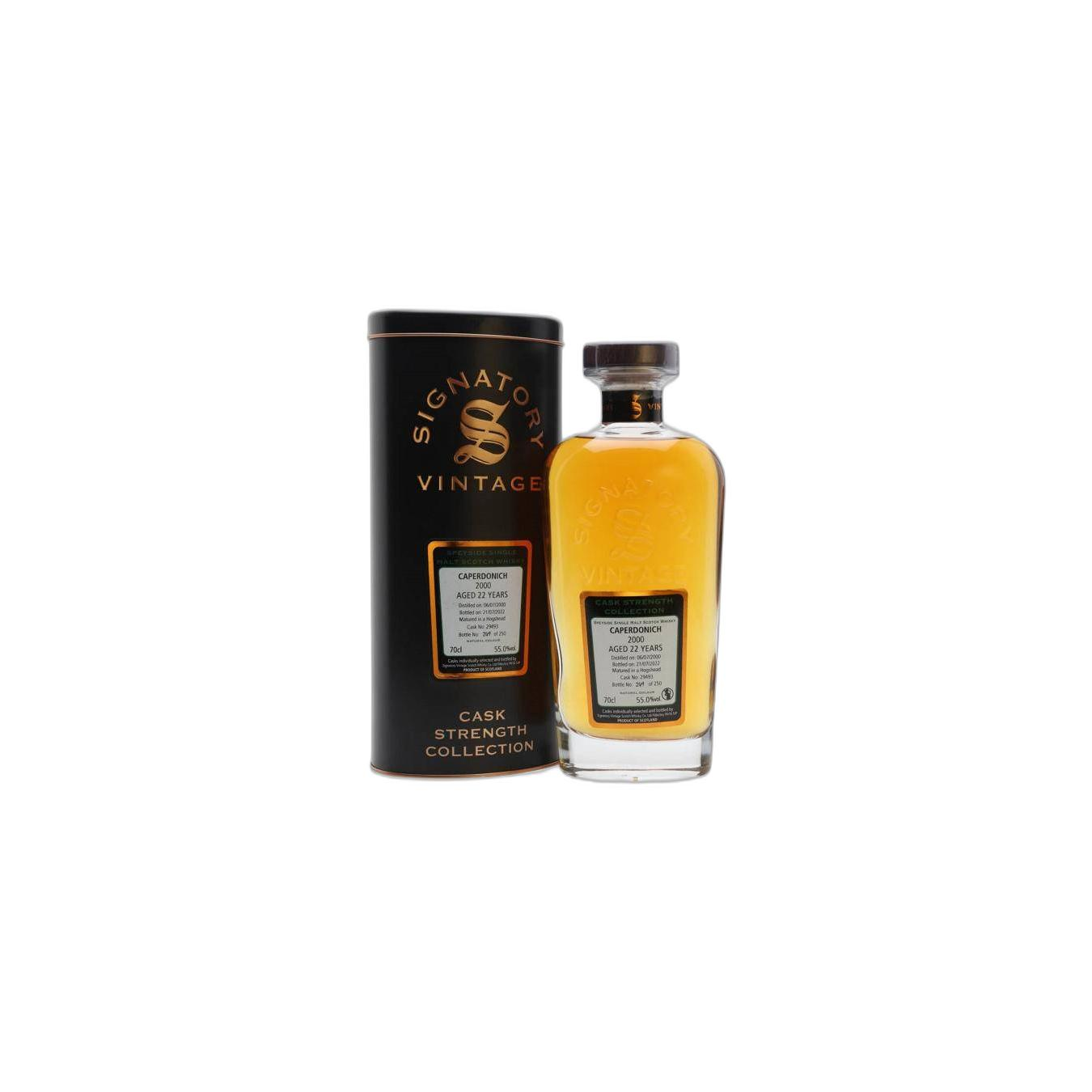 Caperdonich Cask Strength Collection 2000 22 Years Single Malt Whisky