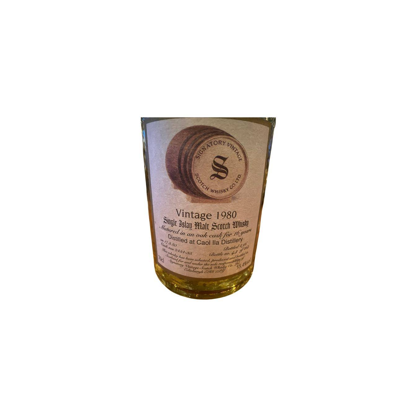 Caol Ila Vintage Collection - Dumpy 1980 16 Years Single Malt Whisky