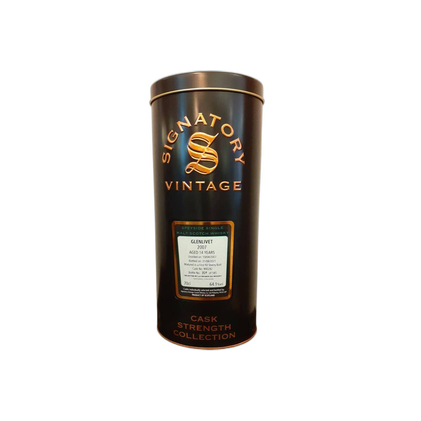 The Glenlivet Cask Strength Collection 2007 14 Years Single Malt Whisky 2