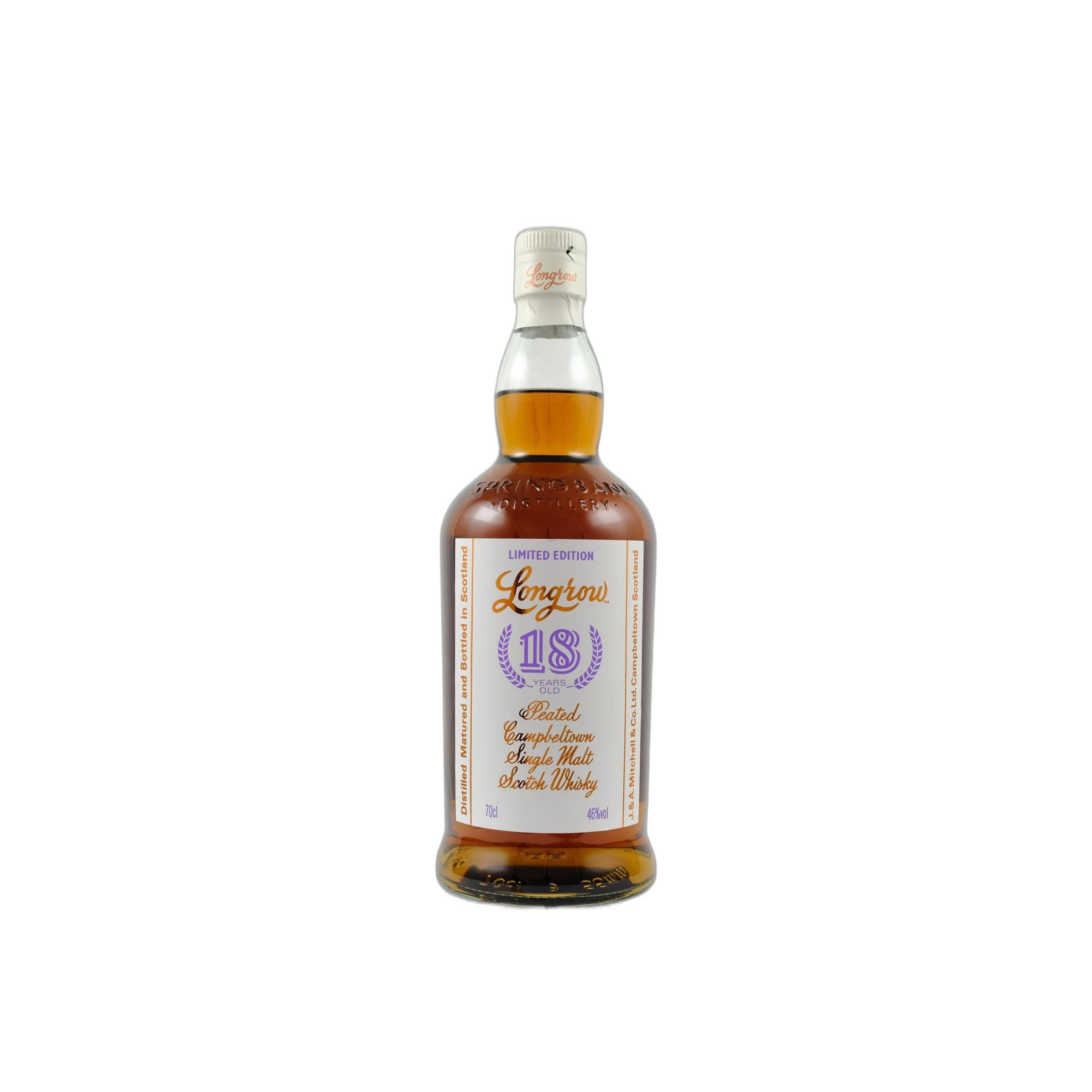 Longrow Limited Edition 18 Years Single Malt Whisky