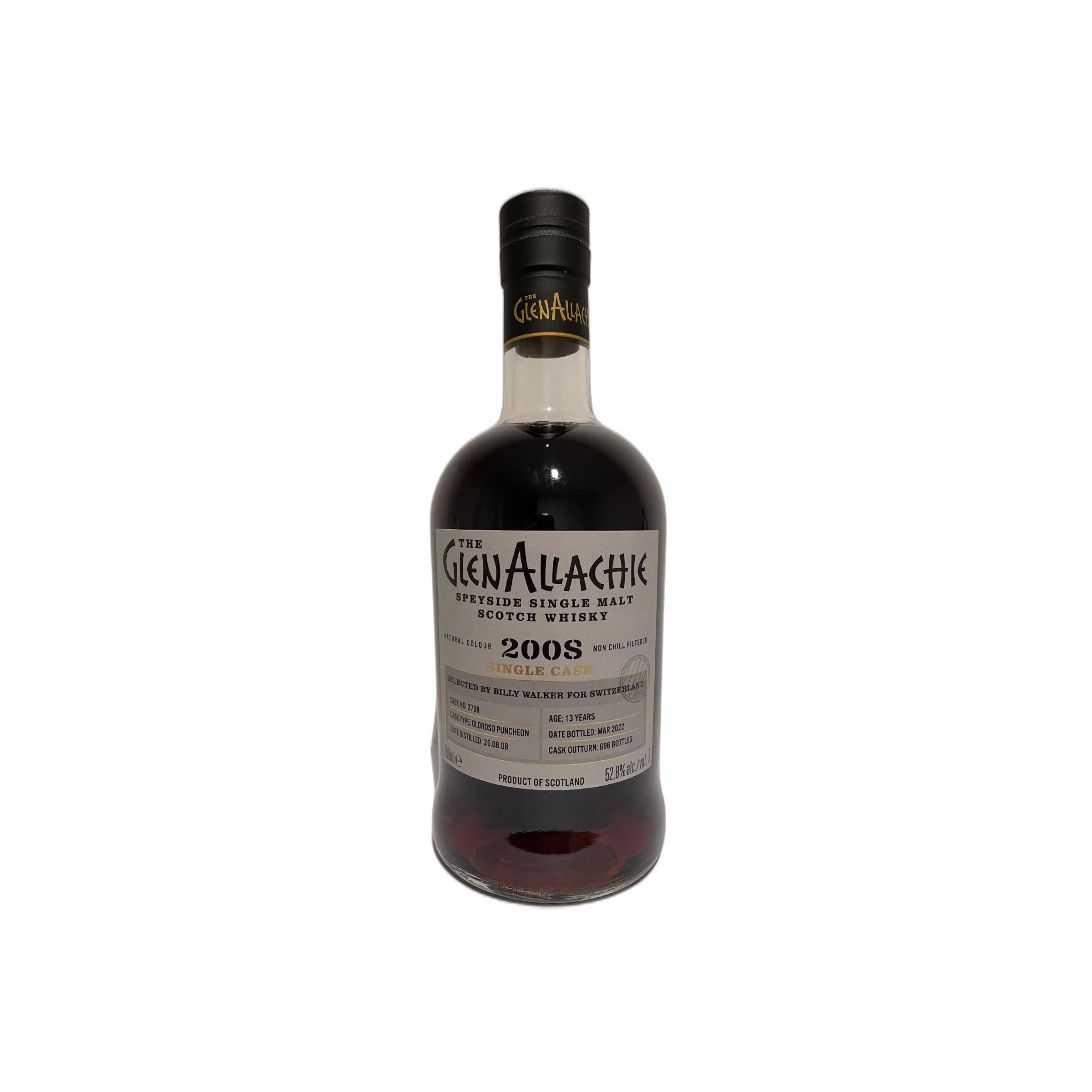The GlenAllachie Single Cask 2008 13 Years Single Malt Whisky