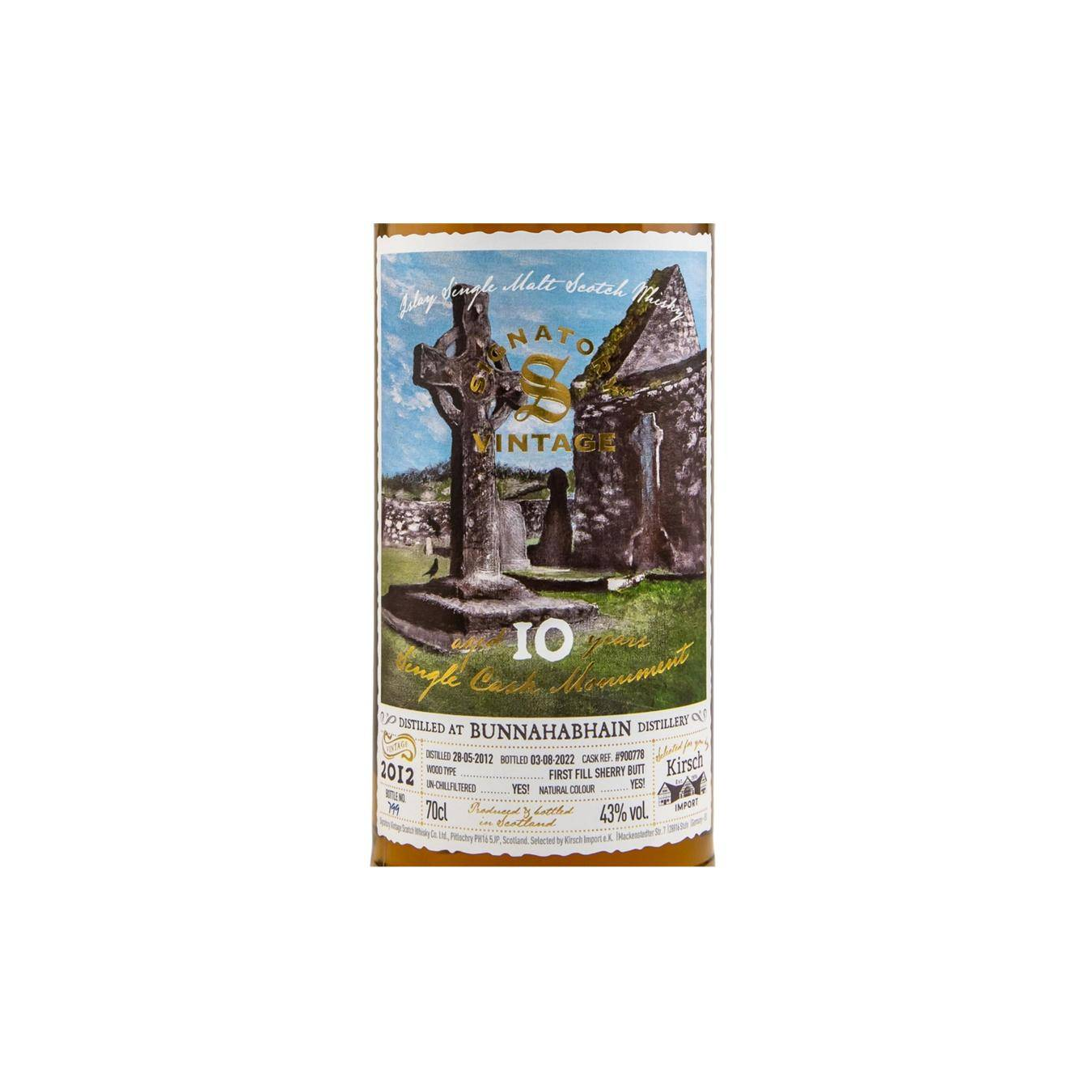 Bunnahabhain Vintage Collection 2012 10 Years Single Malt Whisky 3