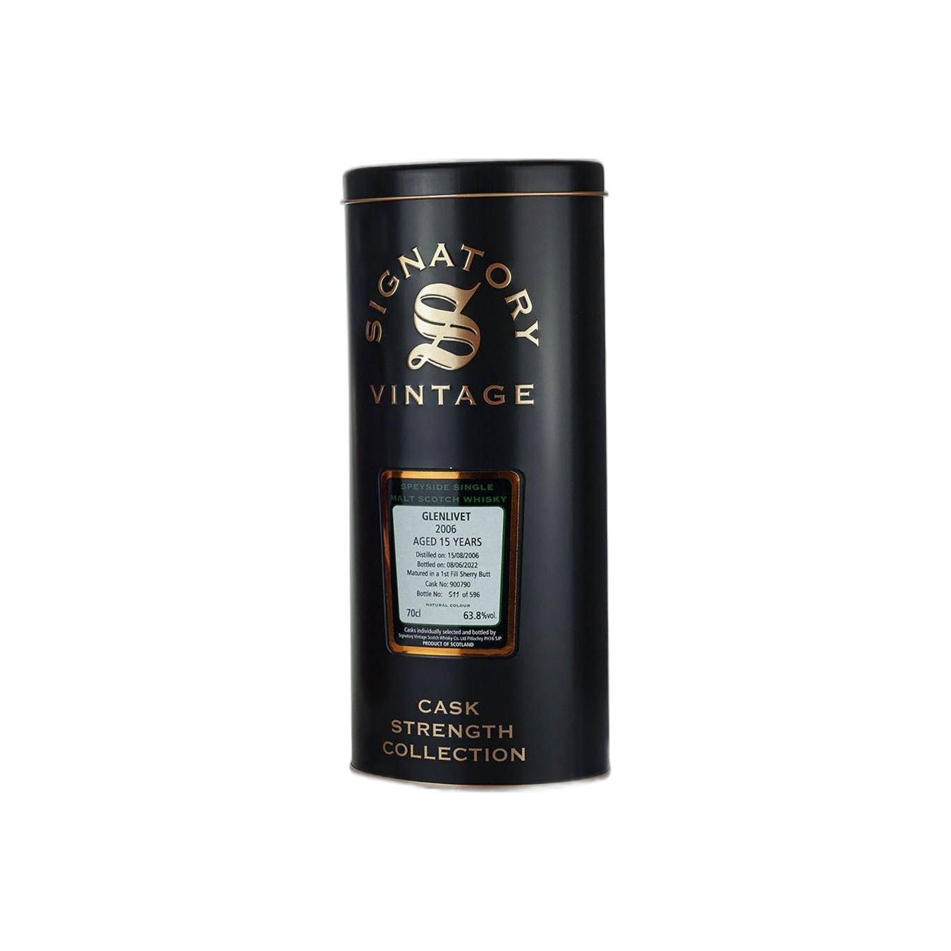 The Glenlivet Cask Strength Collection 2006 15 Years Single Malt Whisky 2