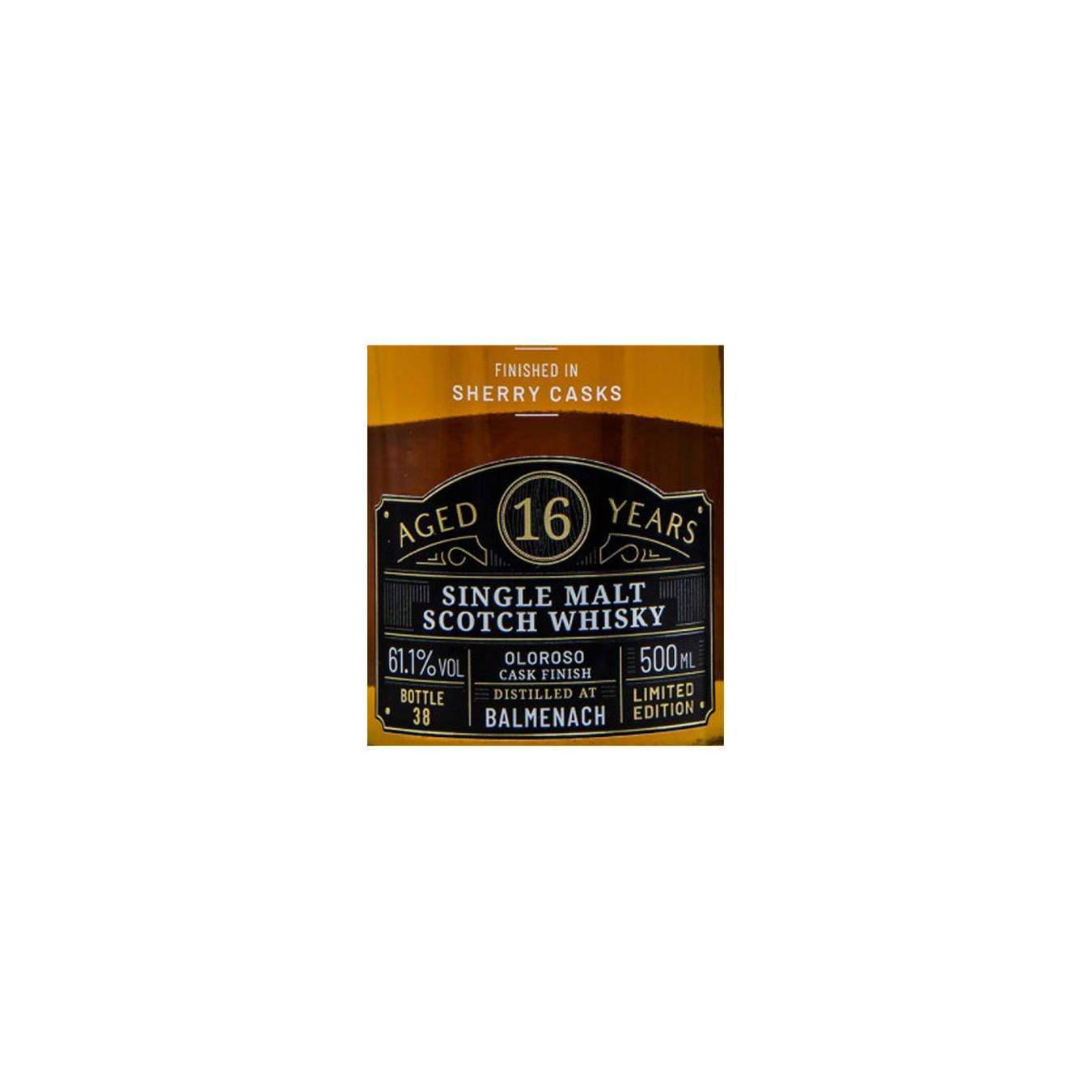 Balmenach 16 Years Single Malt Whisky