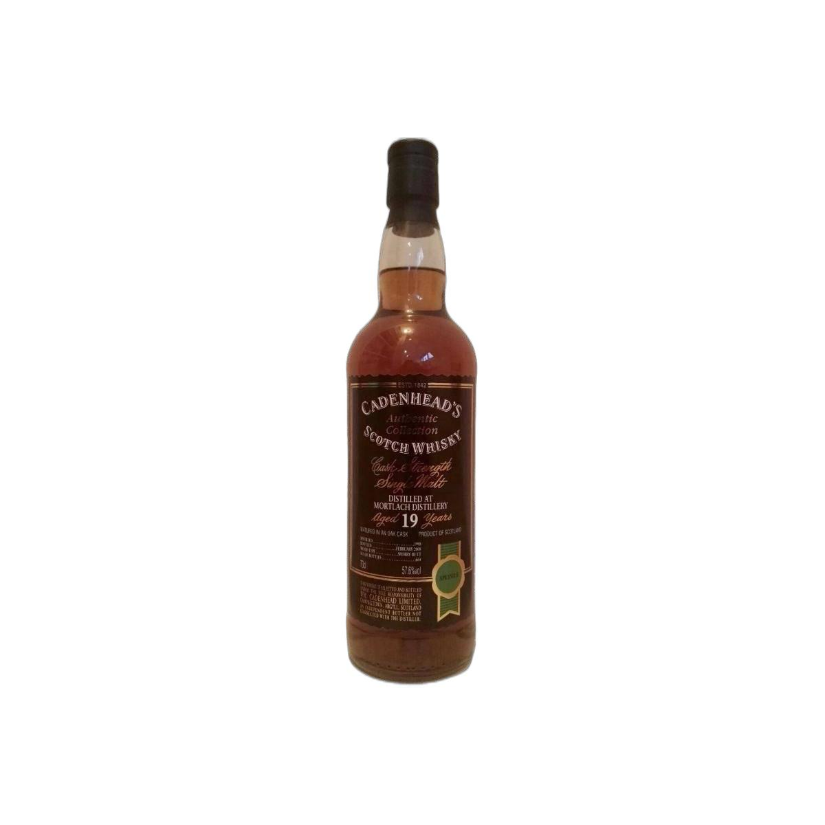 Mortlach Authentic Collection 1988 19 Years Single Malt Whisky