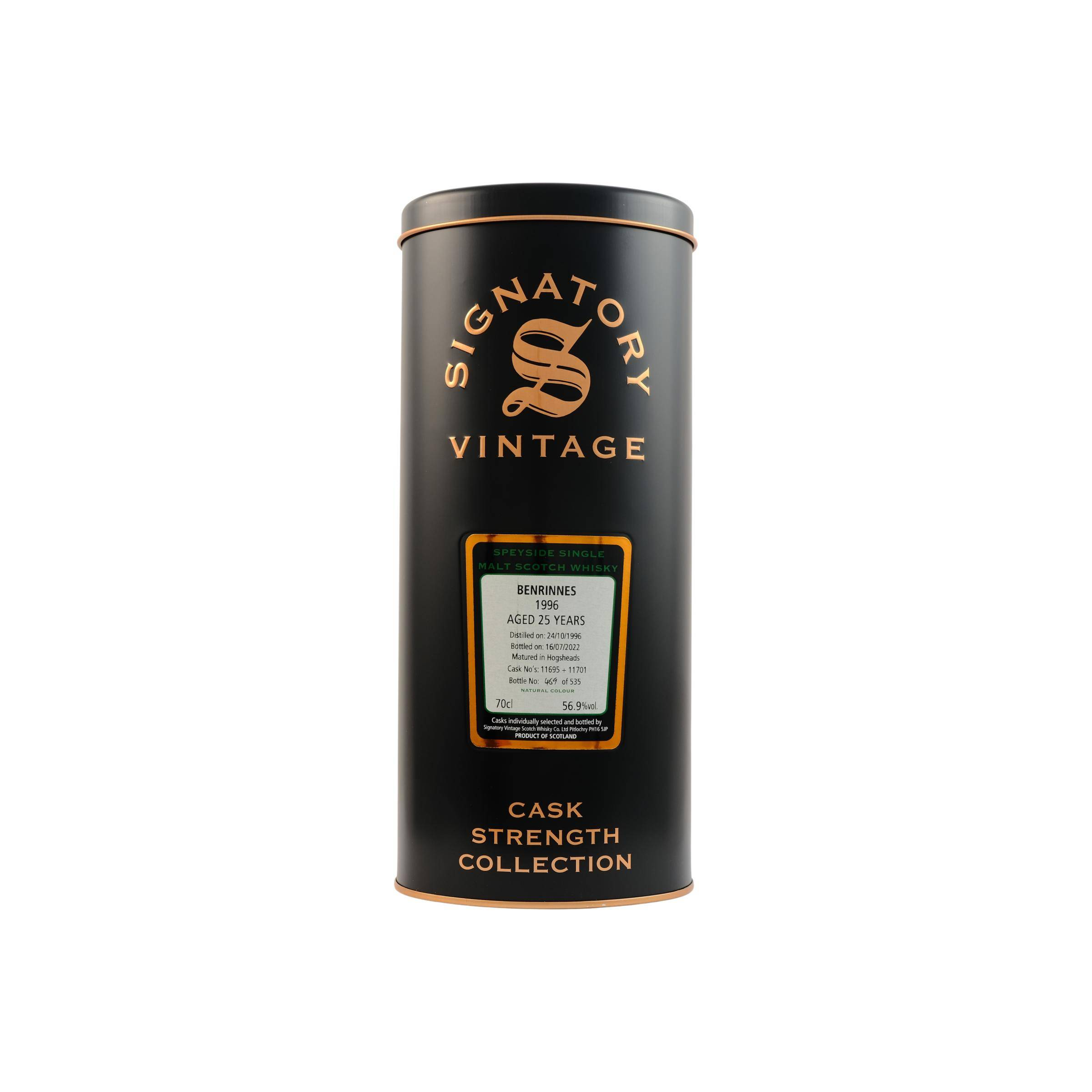 Benrinnes 1996 25 Years Single Malt Whisky 2