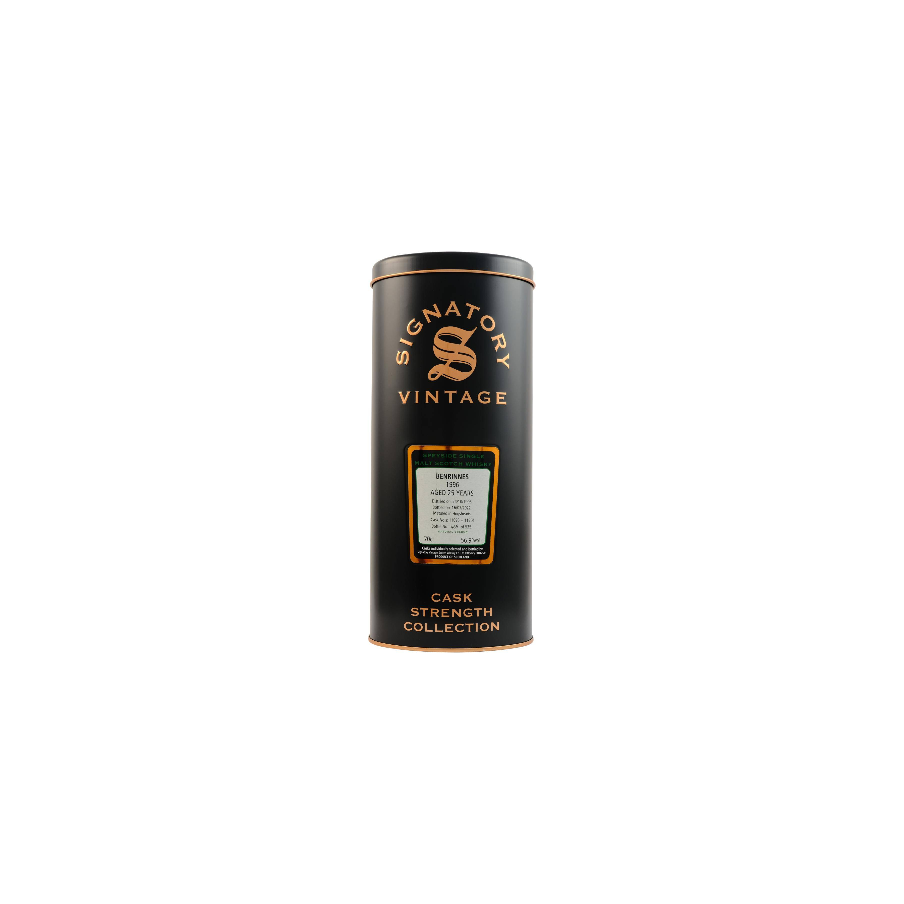 Benrinnes 1996 25 Years Single Malt Whisky 2