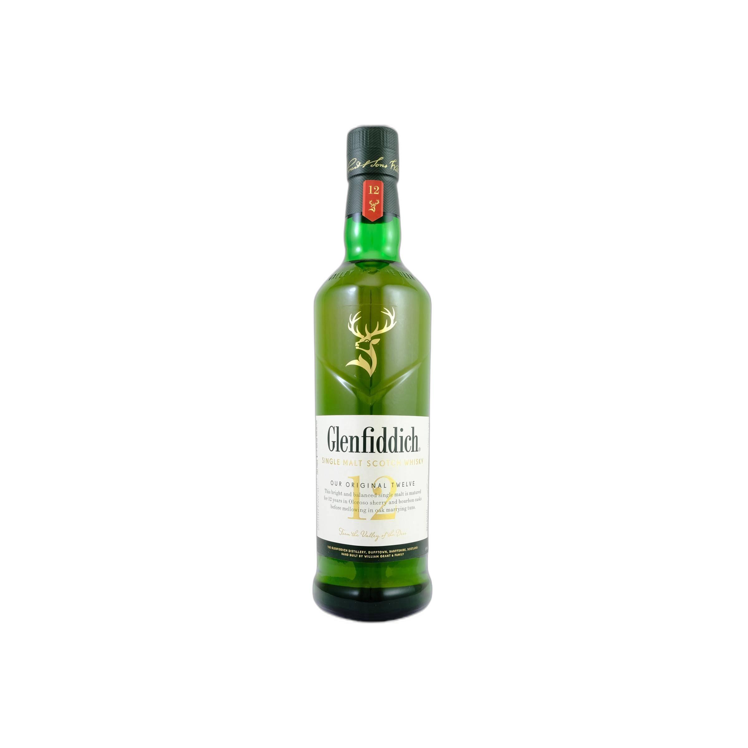 Glenfiddich 12 Years Single Malt Whisky