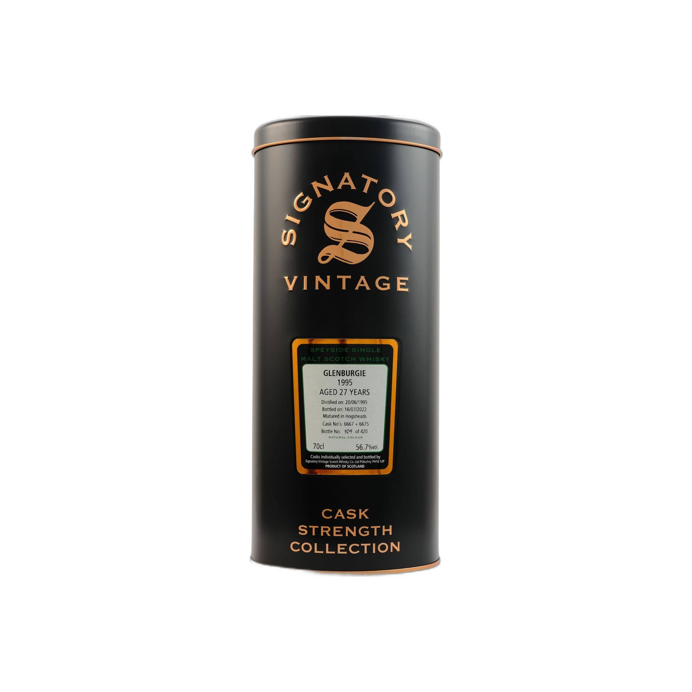Glenburgie Cask Strength Collection 1995 27 Years Single Malt Whisky 2