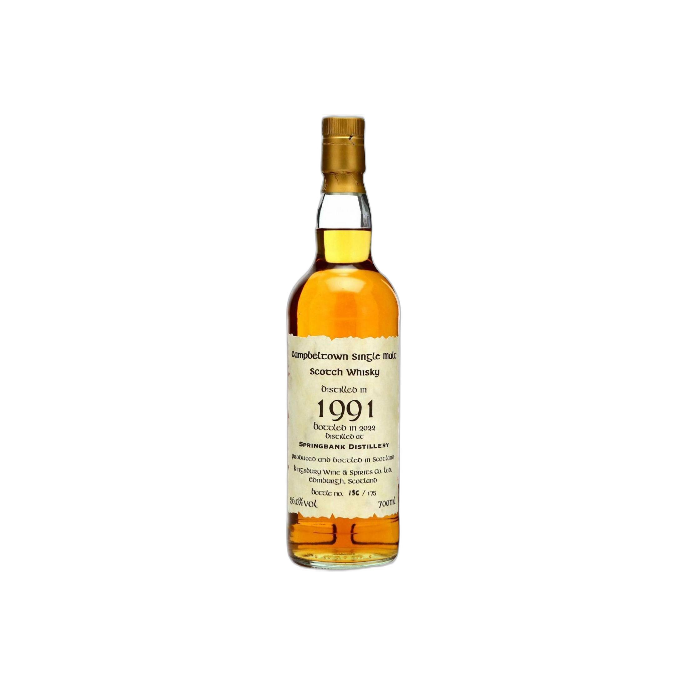 Springbank 1991 30 Years Single Malt Whisky