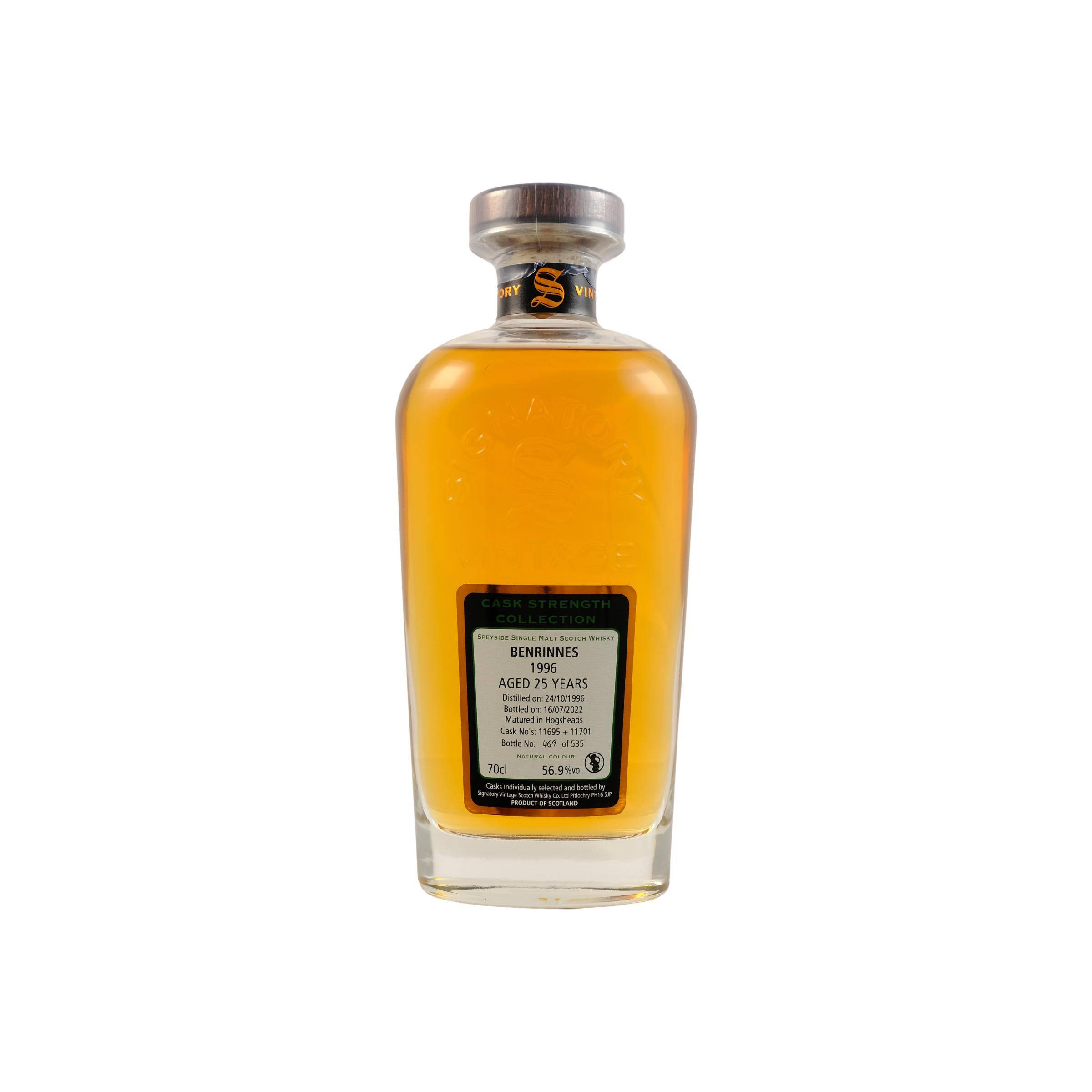Benrinnes 1996 25 Years Single Malt Whisky