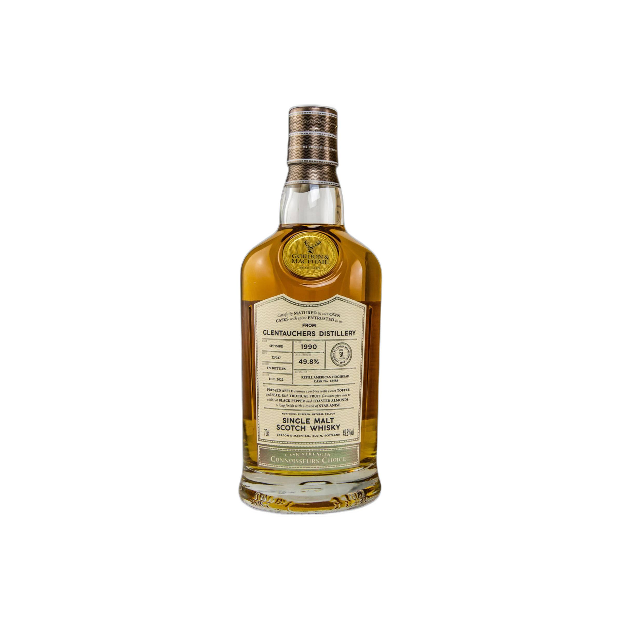Glentauchers Connoisseurs Choice - Cask Strength 1990 31 Years Single Malt Whisky