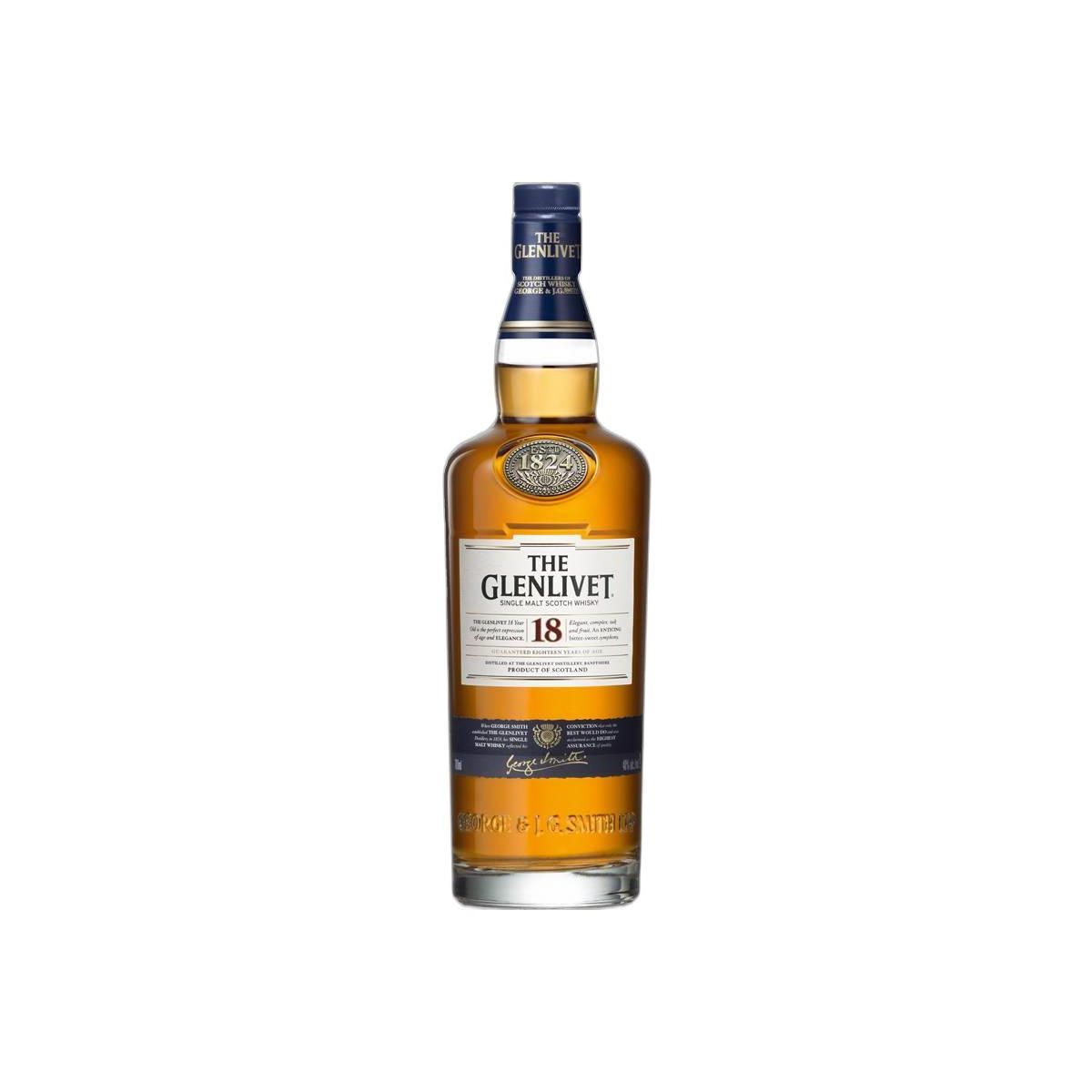 The Glenlivet 18 Years Single Malt Whisky