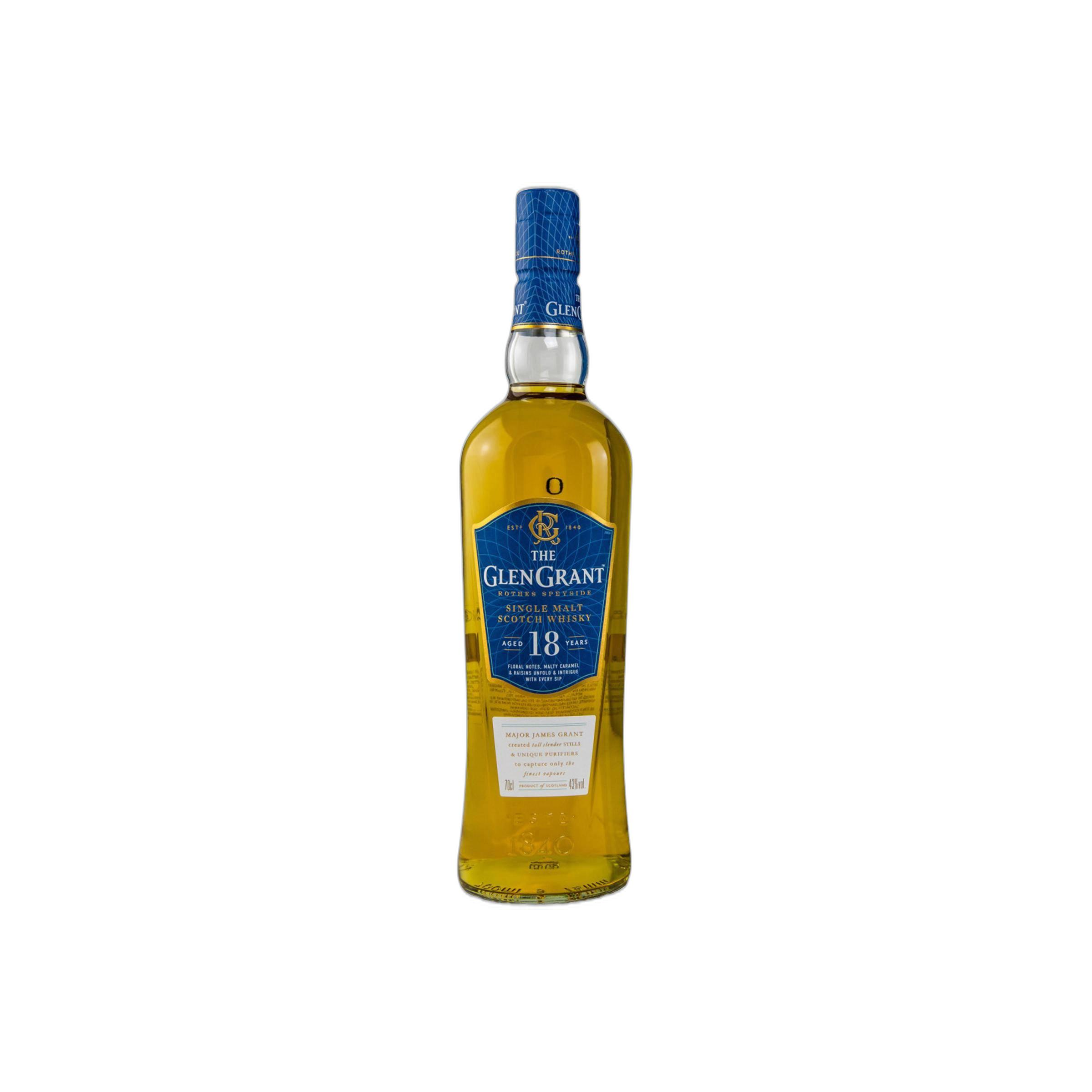 Glen Grant 18 Years Single Malt Whisky