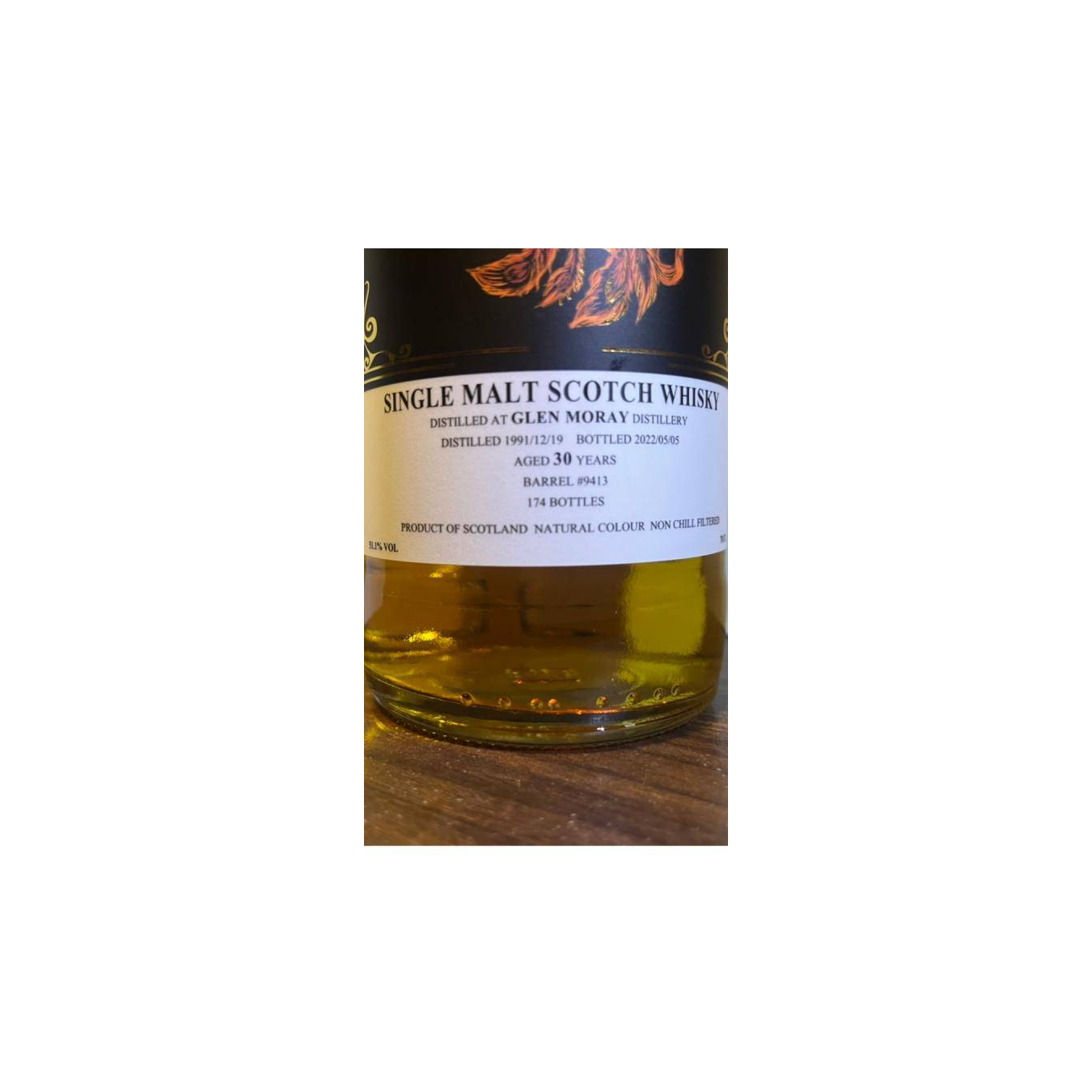 Glen Moray 1991 30 Years Single Malt Whisky 2