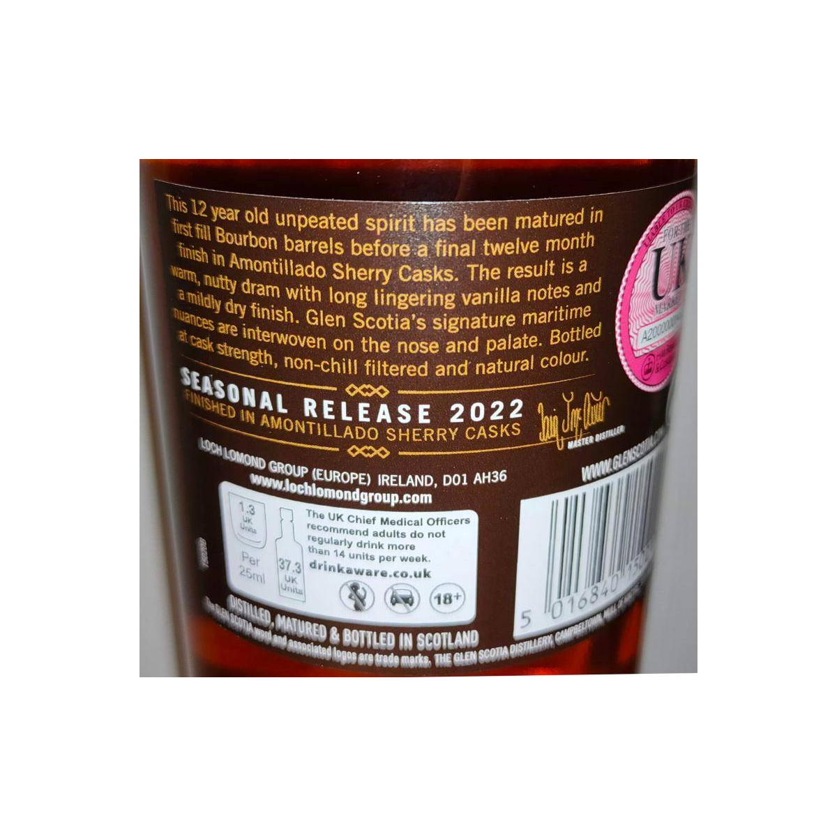 Glen Scotia 12 Years Single Malt Whisky 3