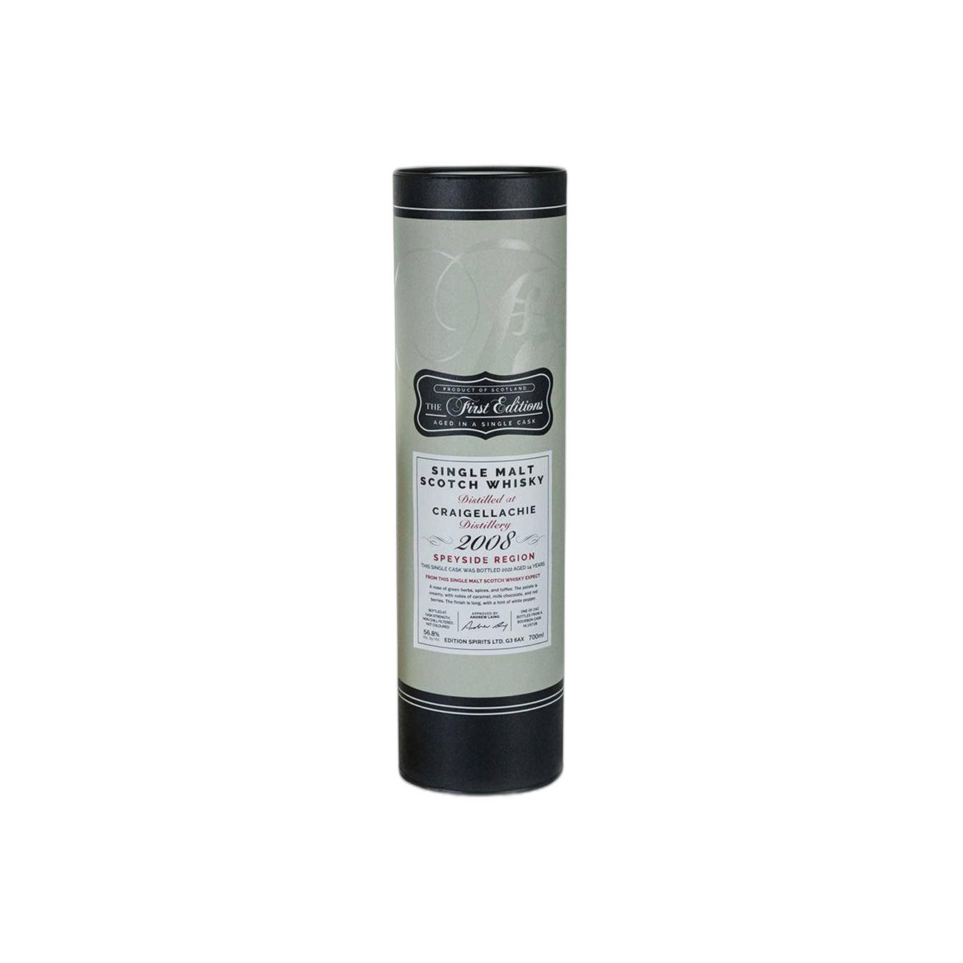 Craigellachie The First Editions 2008 14 Years Single Malt Whisky 2