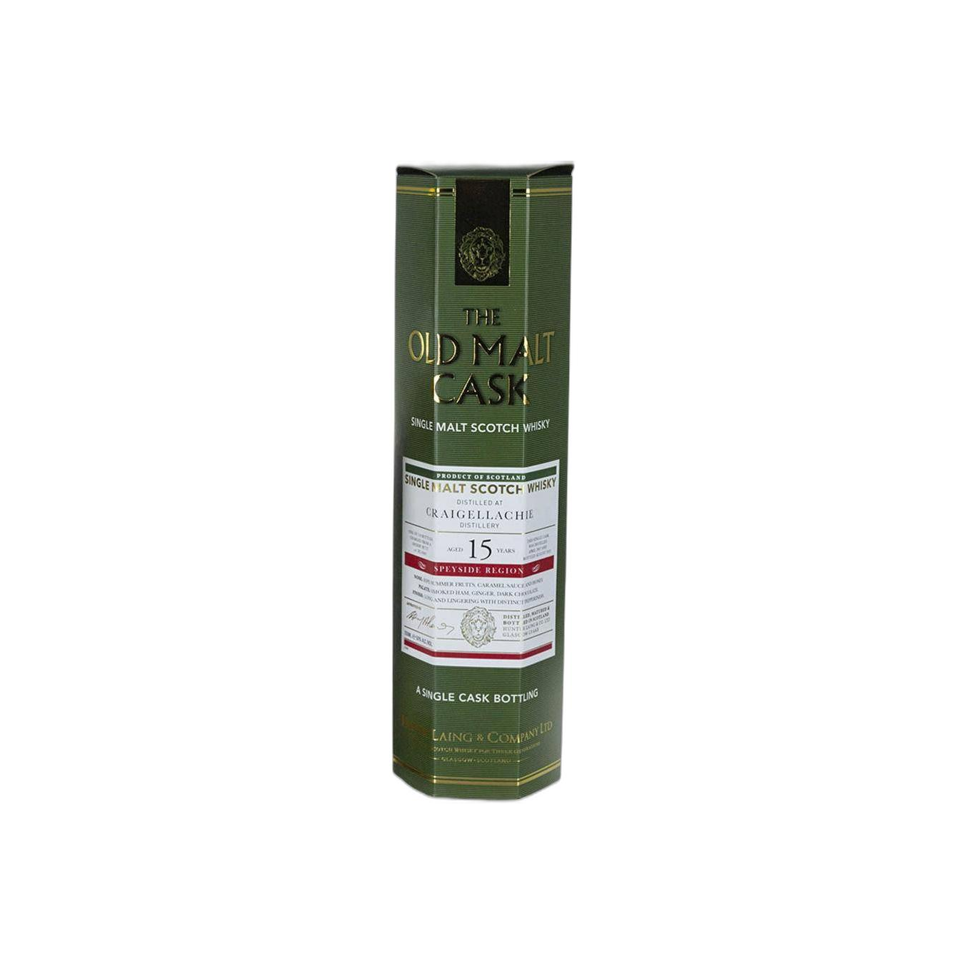 Craigellachie Old Malt Cask 2007 15 Years Single Malt Whisky 2