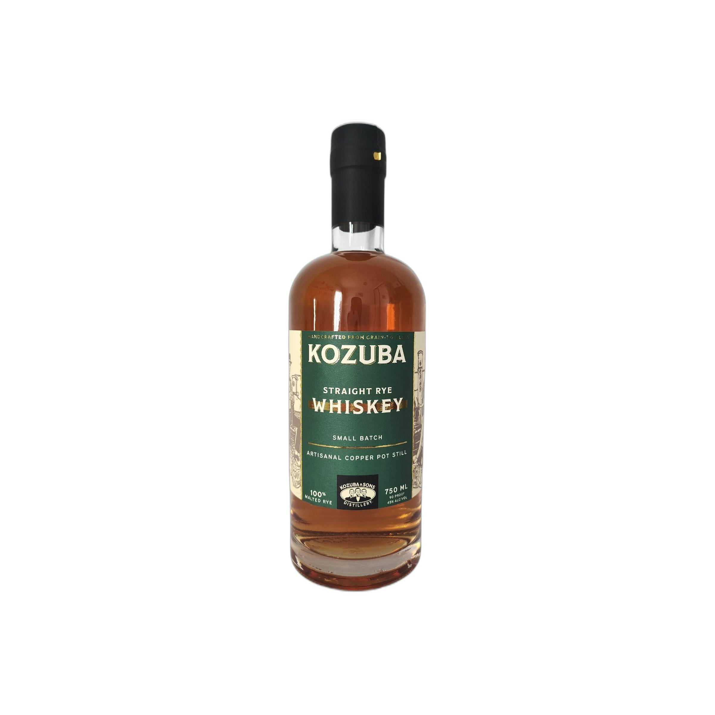 Kozuba & Sons Straight Rye Whiskey