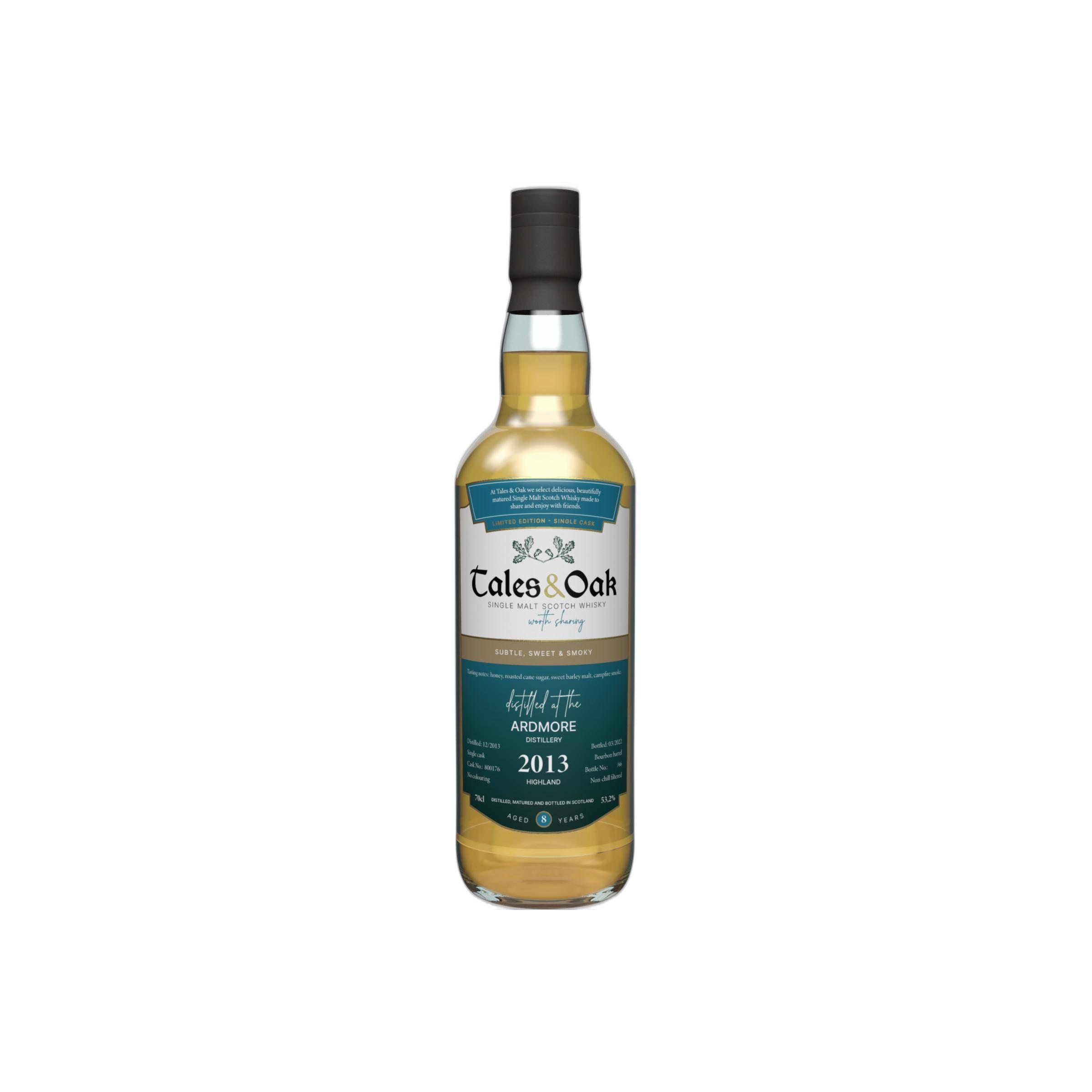 Ardmore Single Cask 2013 8 Years Single Malt Whisky