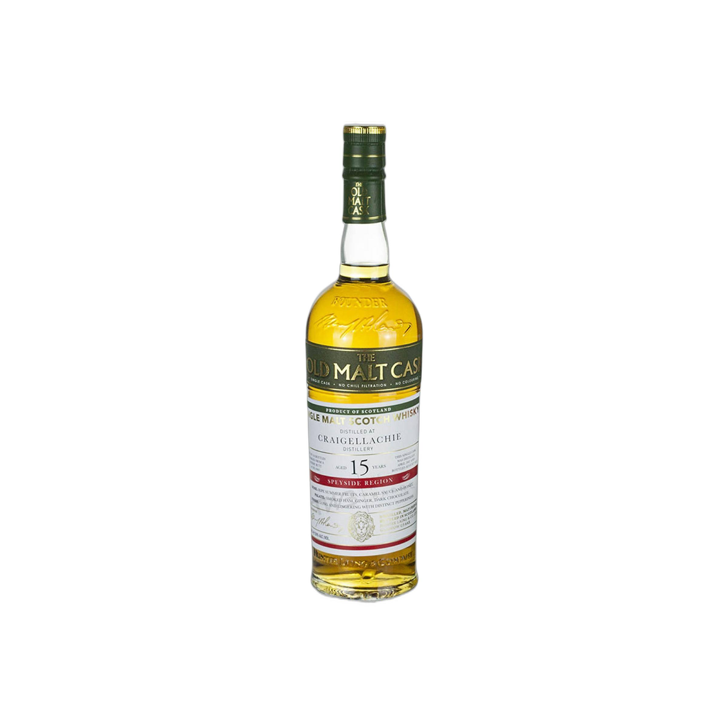 Craigellachie Old Malt Cask 2007 15 Years Single Malt Whisky