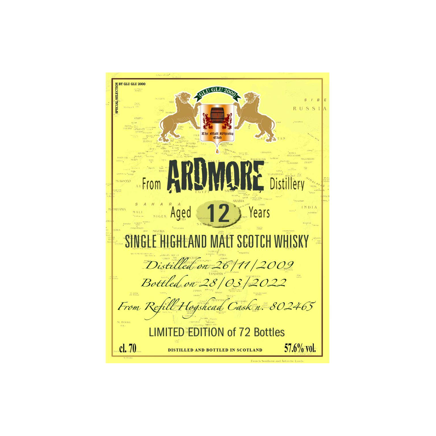Ardmore 2009 12 Years Single Malt Whisky 2