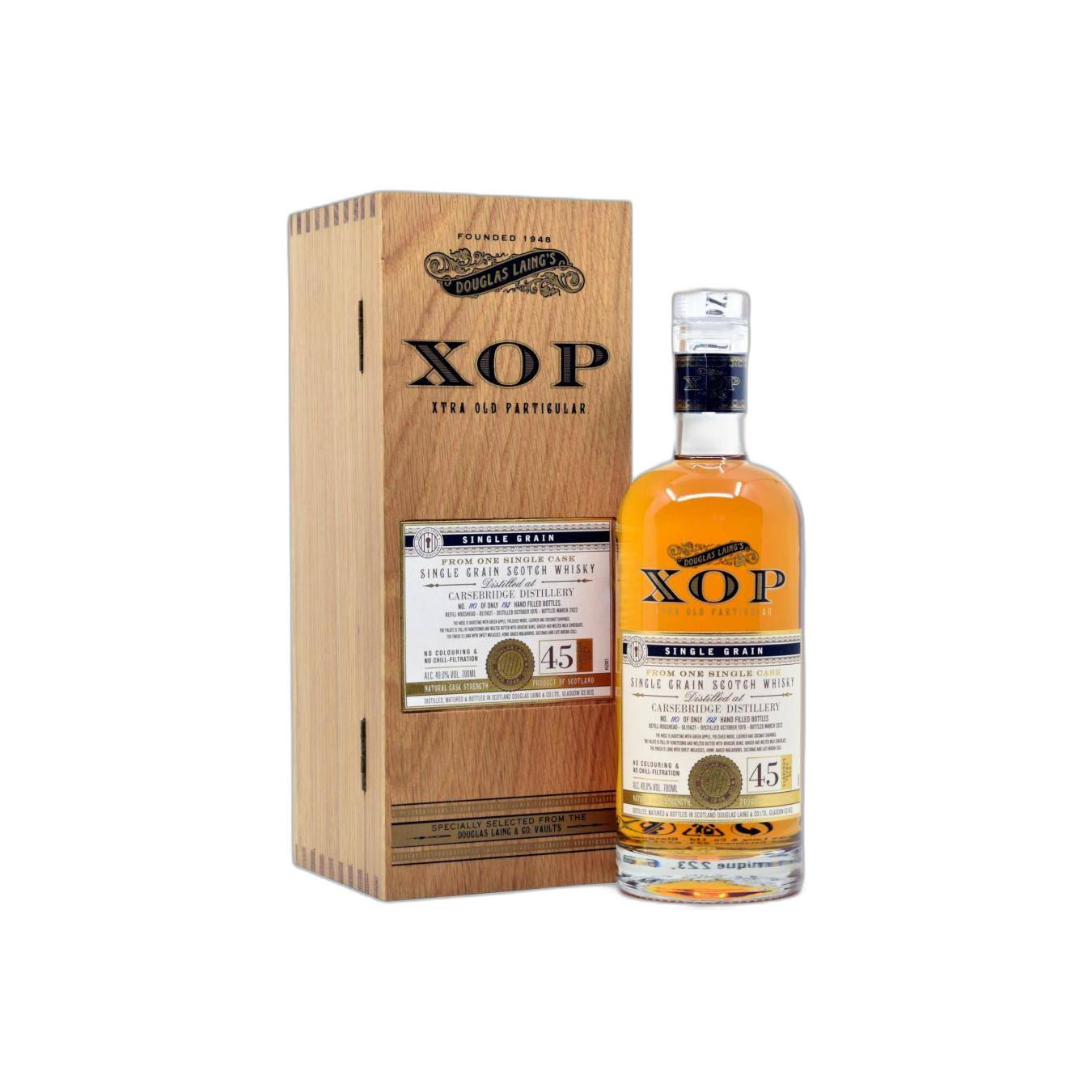 Carsebridge 1976 45 Years Single Grain Whisky