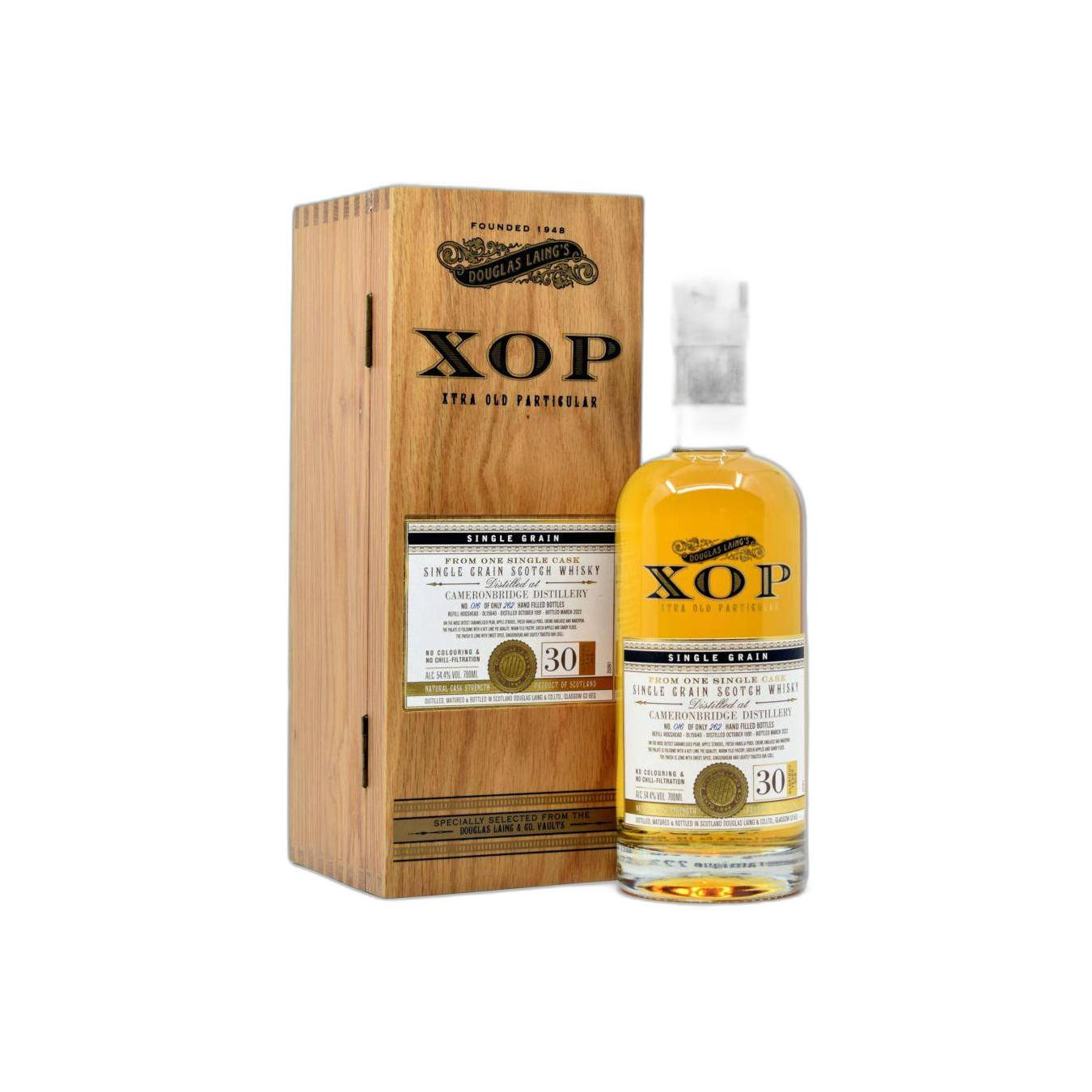 Cameronbridge 1991 30 Years Single Grain Whisky