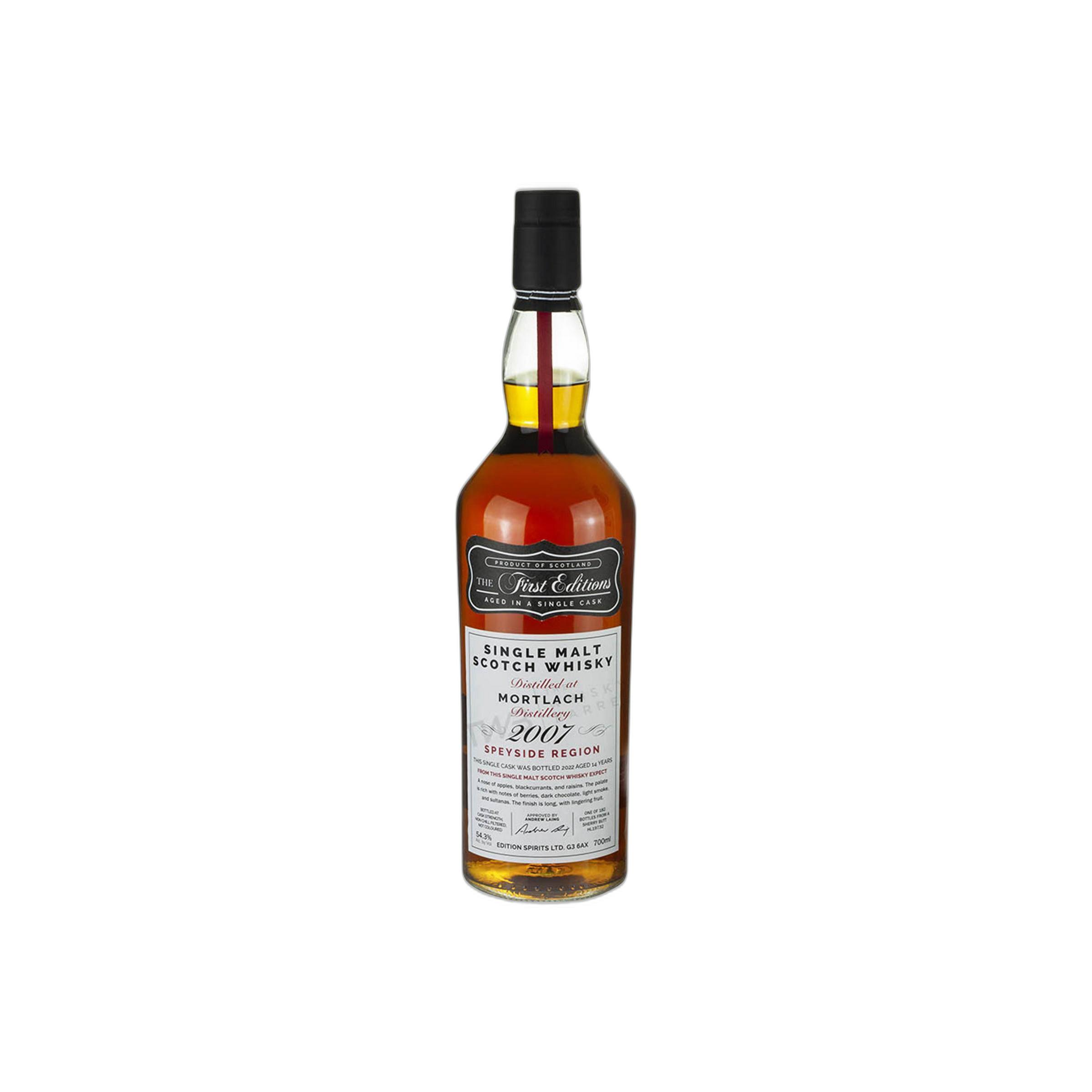 Mortlach The First Editions 2007 14 Years Single Malt Whisky