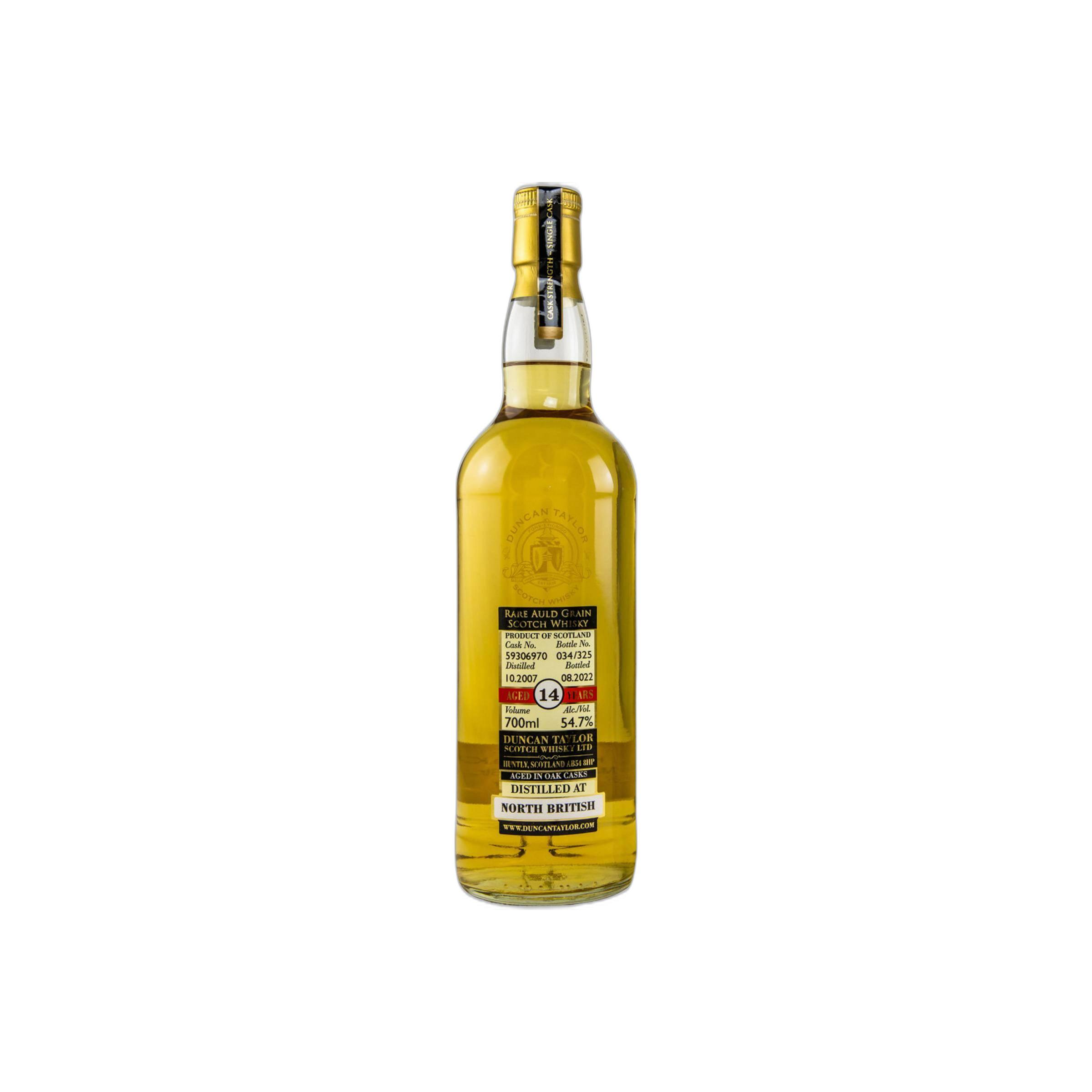 North British Rare Auld 2007 14 Years Single Grain Whisky