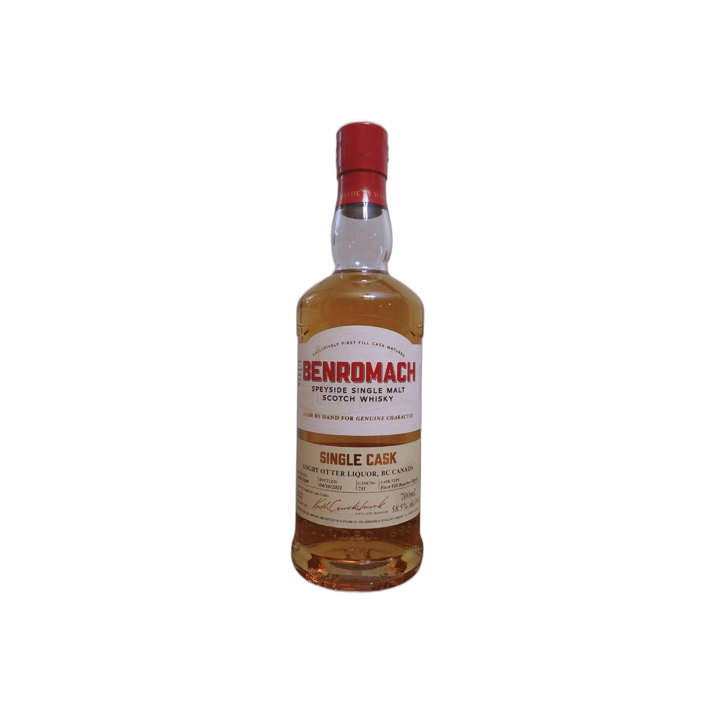 Benromach Single Cask 2009 12 Years Single Malt Whisky