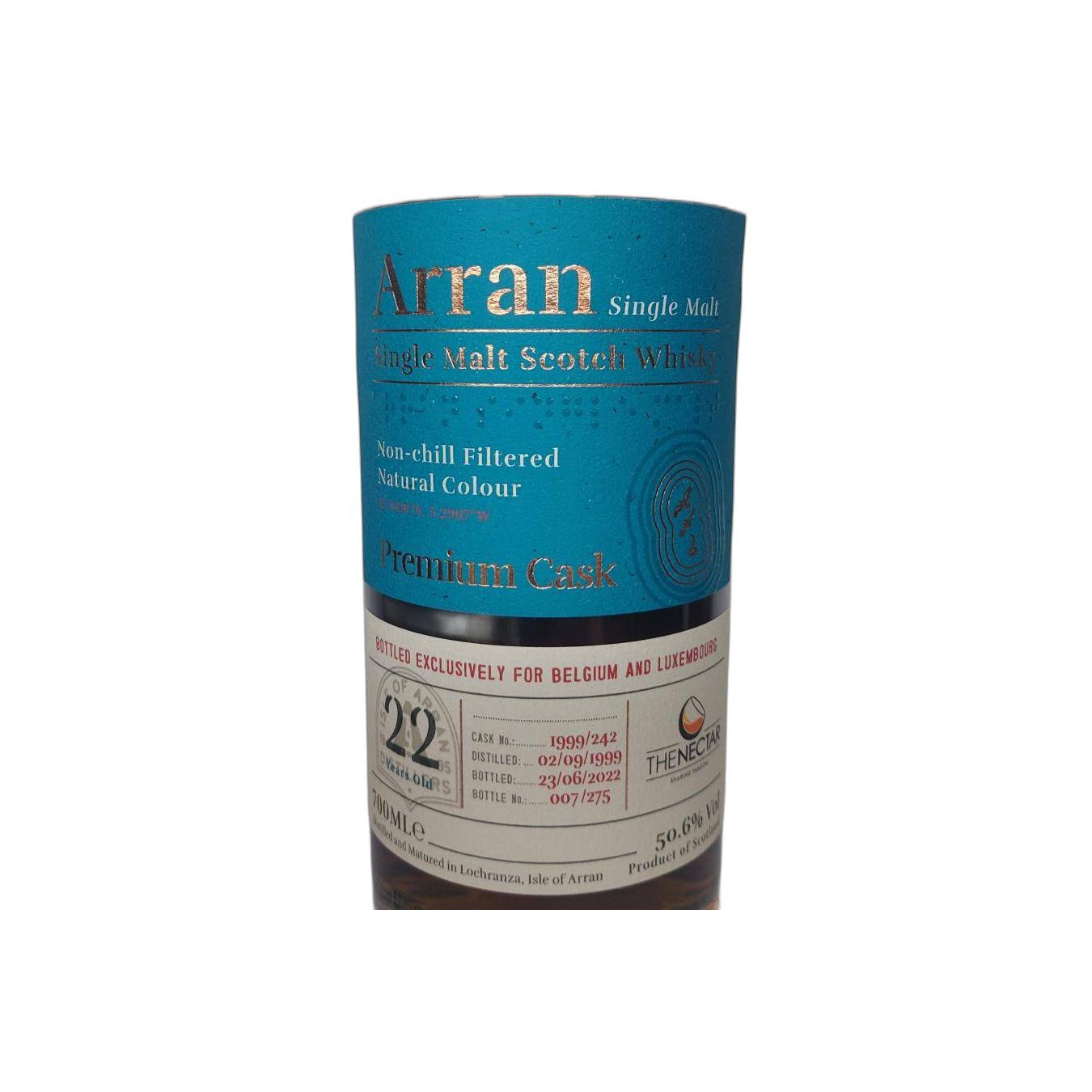 Arran 1999 22 Years Single Malt Whisky 2