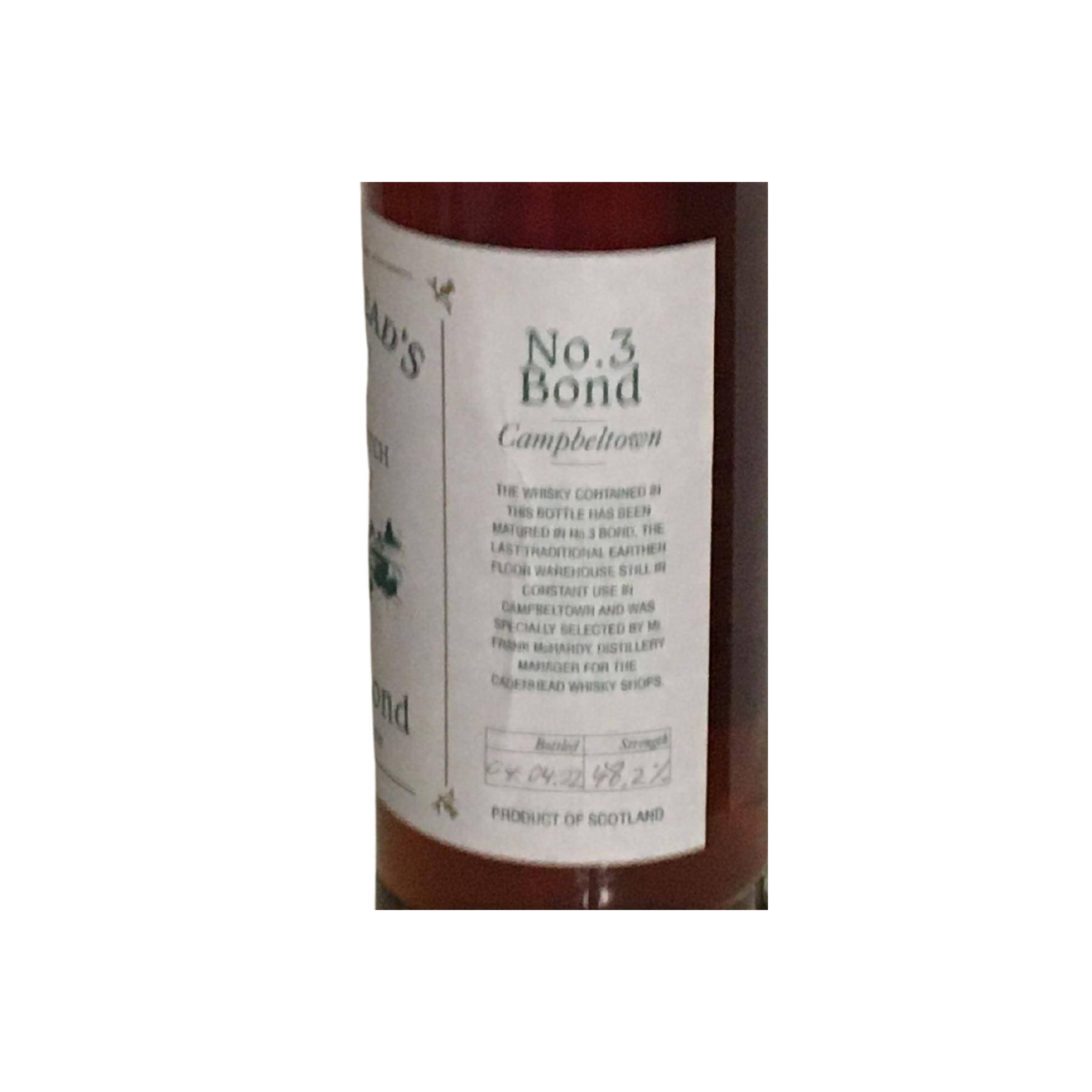 Cadenheads Malt Scotch Whisky CA 2