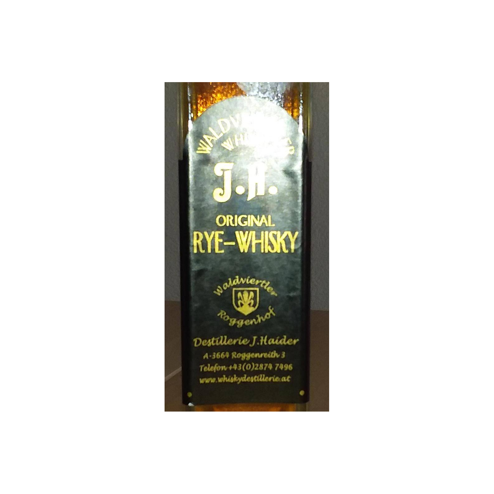 Waldviertler Whisky J.H. 2005 2