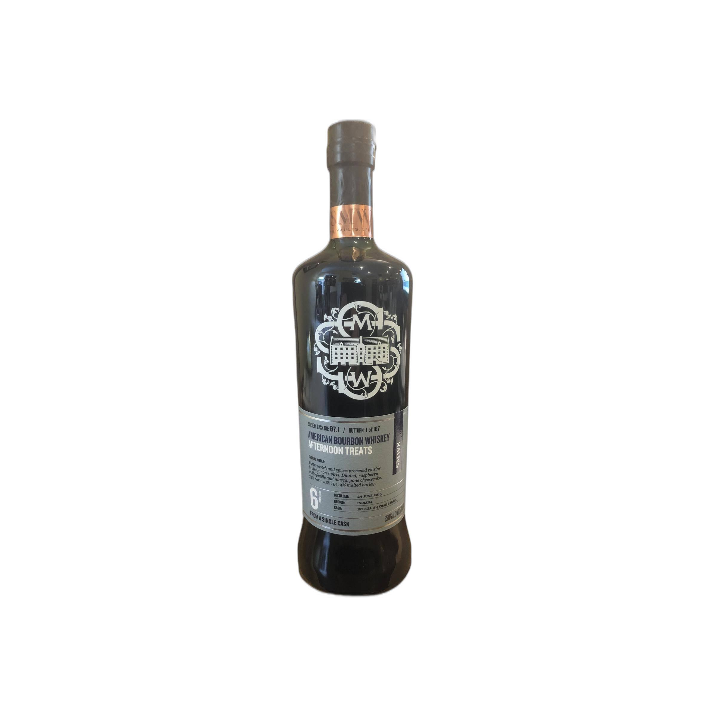 The Scotch Malt Whisky Society 2015 6 Years Bourbon Whisky