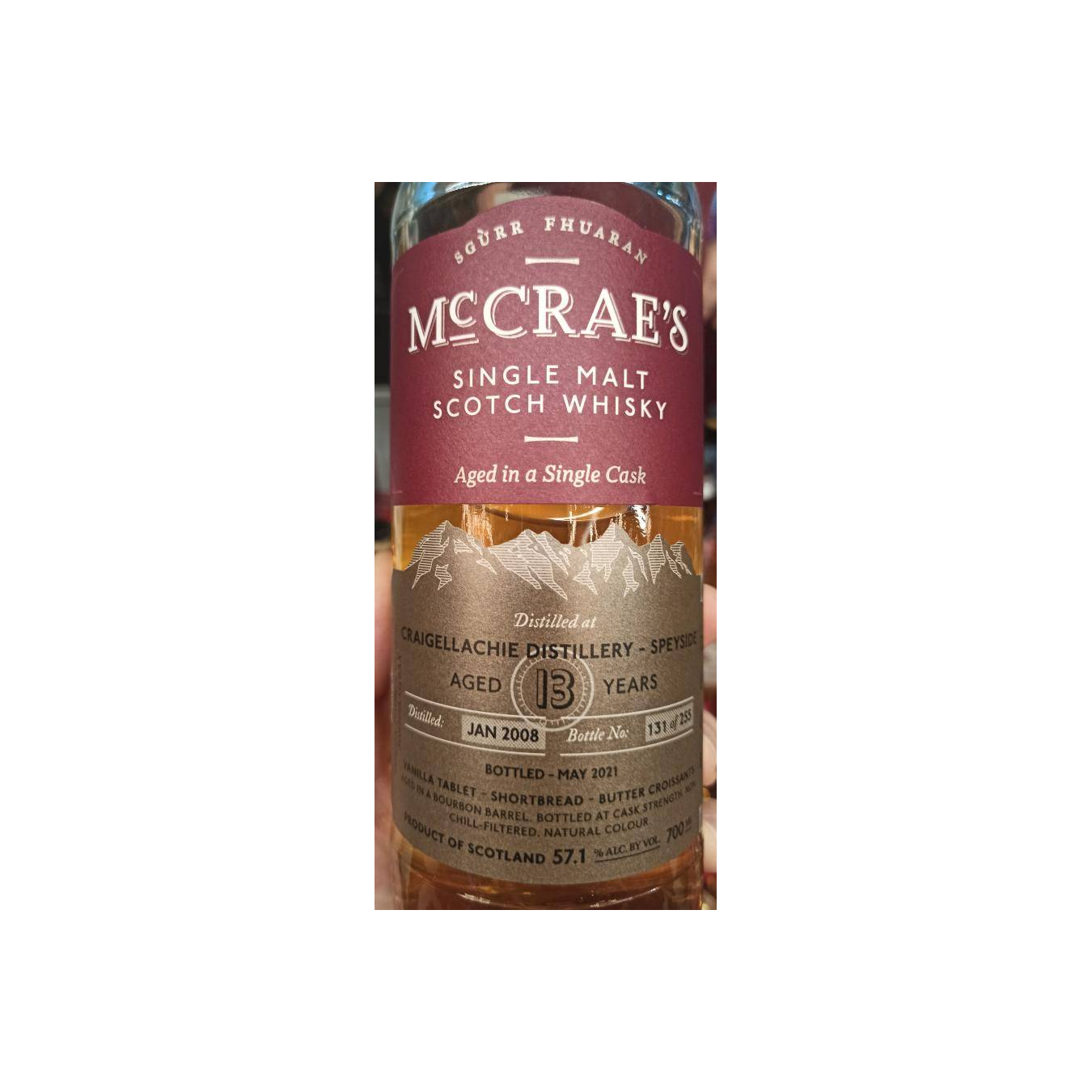 Craigellachie 2008 13 Years Single Malt Whisky
