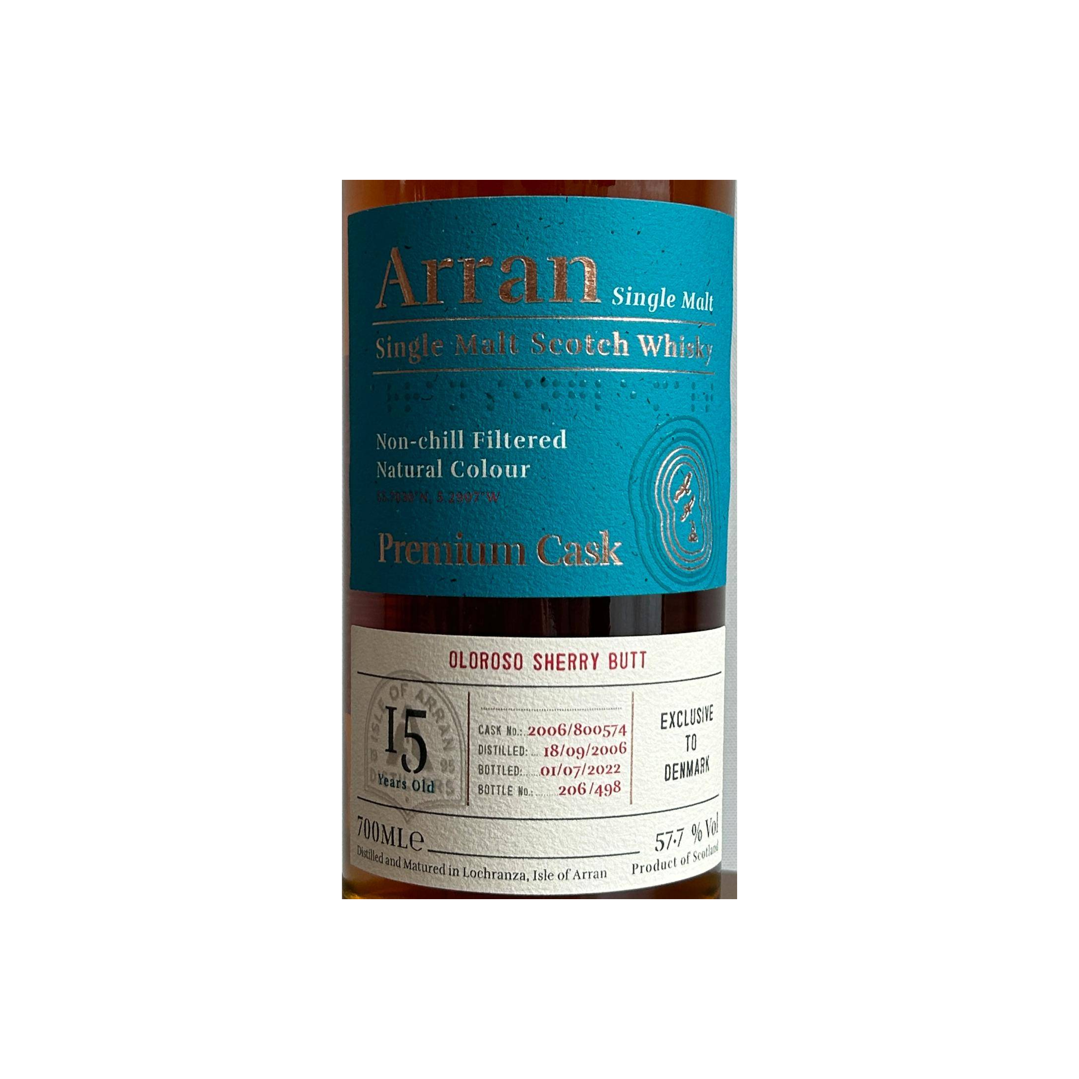 Arran 2006 15 Years Single Malt Whisky 2