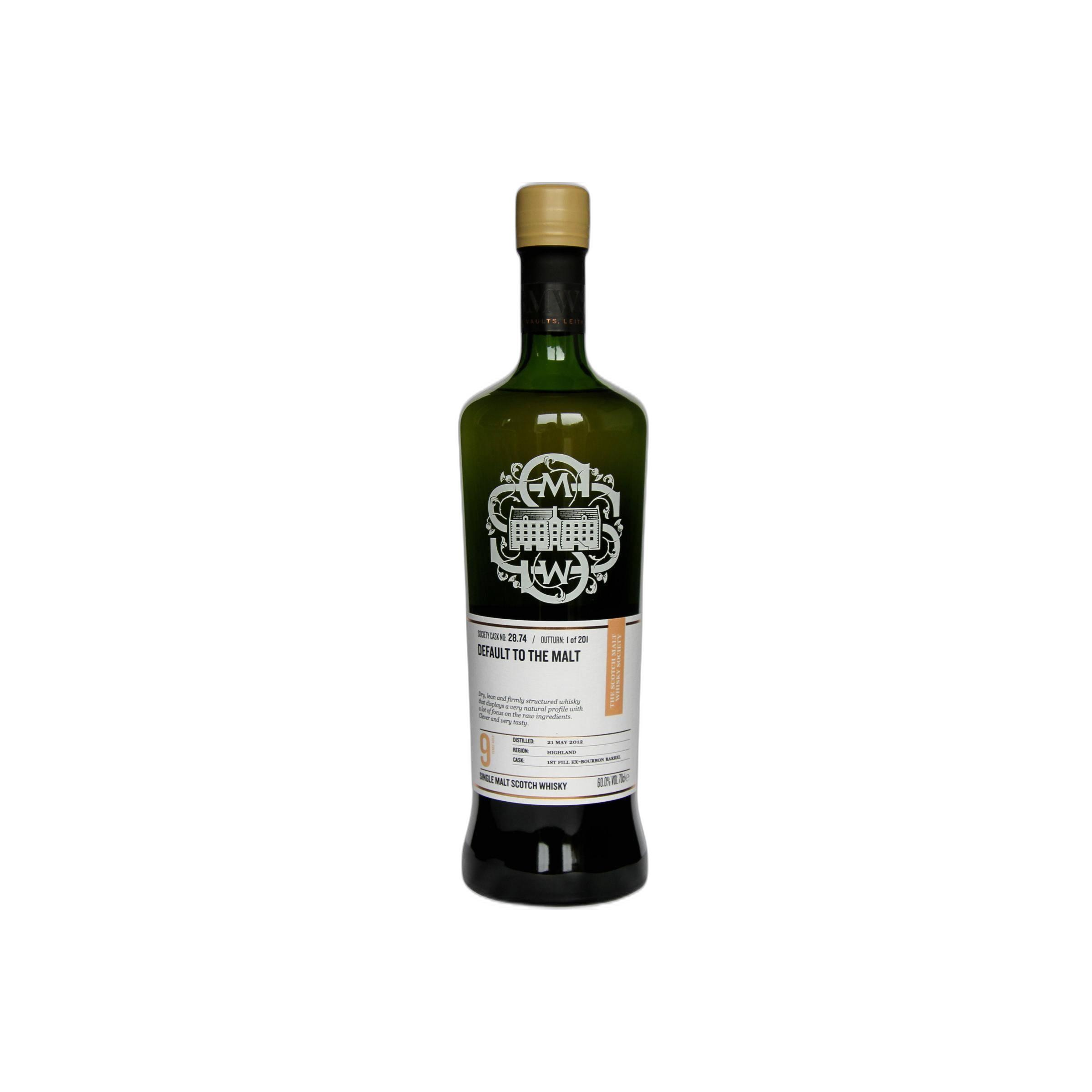 The Scotch Malt Whisky Society 2012 9 Years Single Malt Whisky