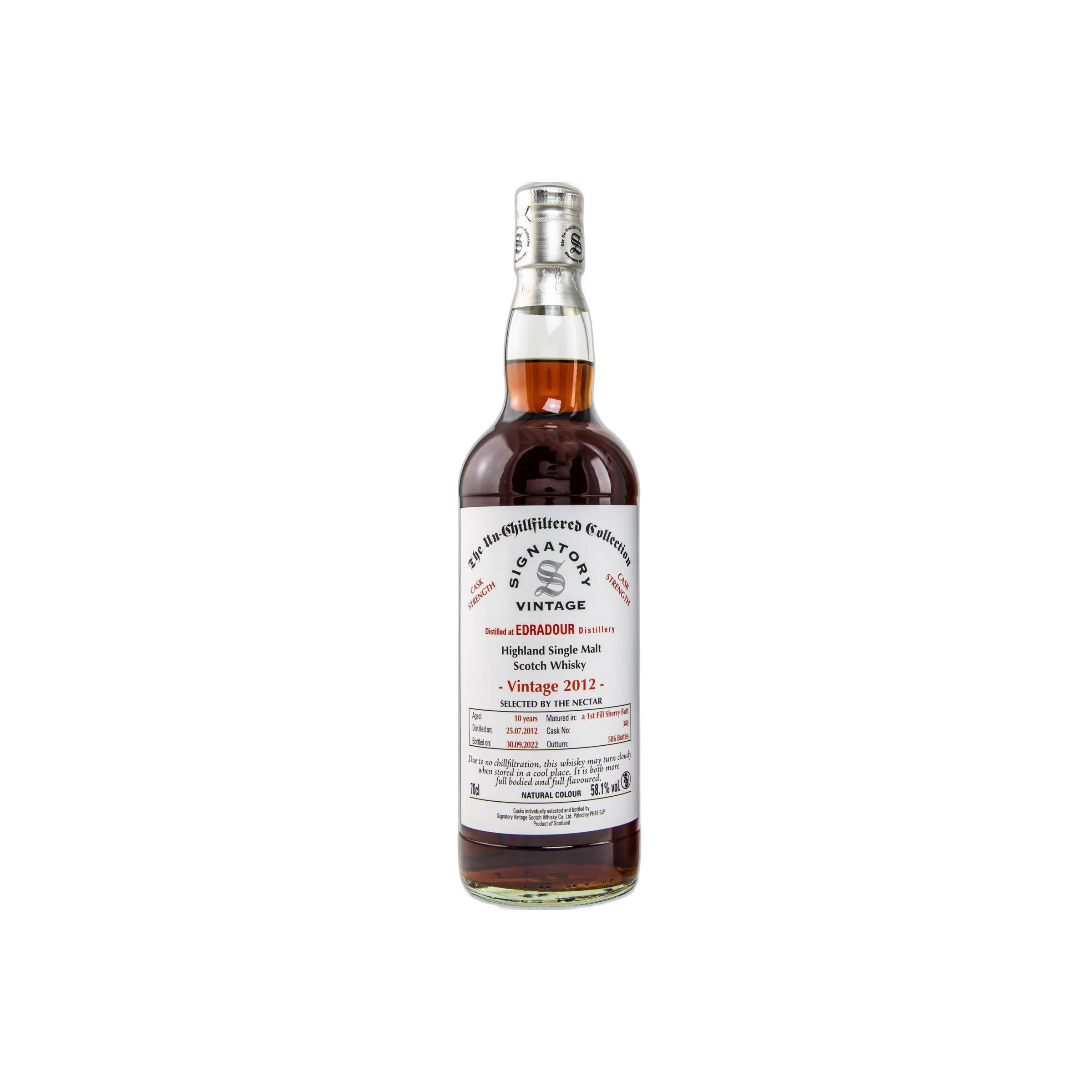 Edradour 2012 10 Years Single Malt Whisky