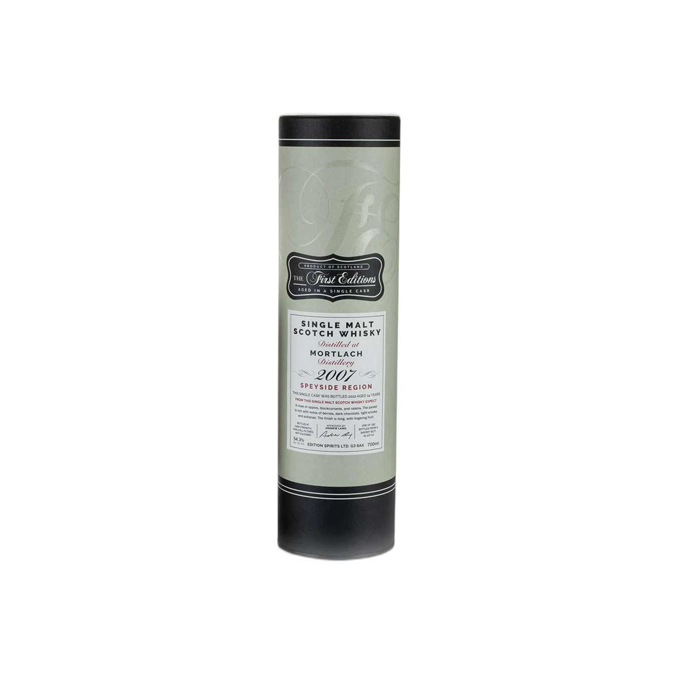 Mortlach The First Editions 2007 14 Years Single Malt Whisky 2