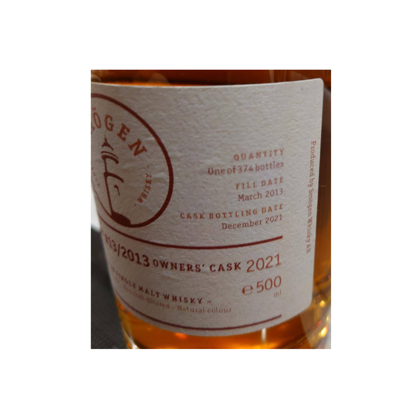 The Scotch Malt Whisky Society 2013 8 Years Single Malt Whisky 3