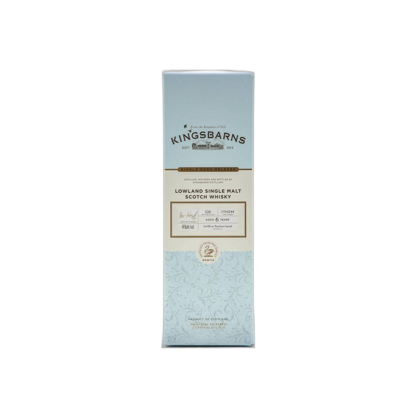 Kingsbarns Single Cask 2015 6 Years Single Malt Whisky 3