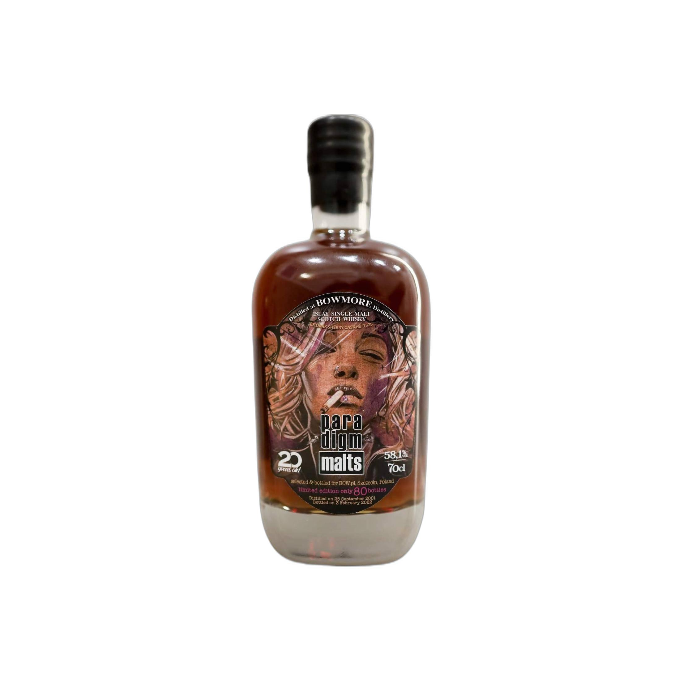Bowmore 2001 20 Years Single Malt Whisky