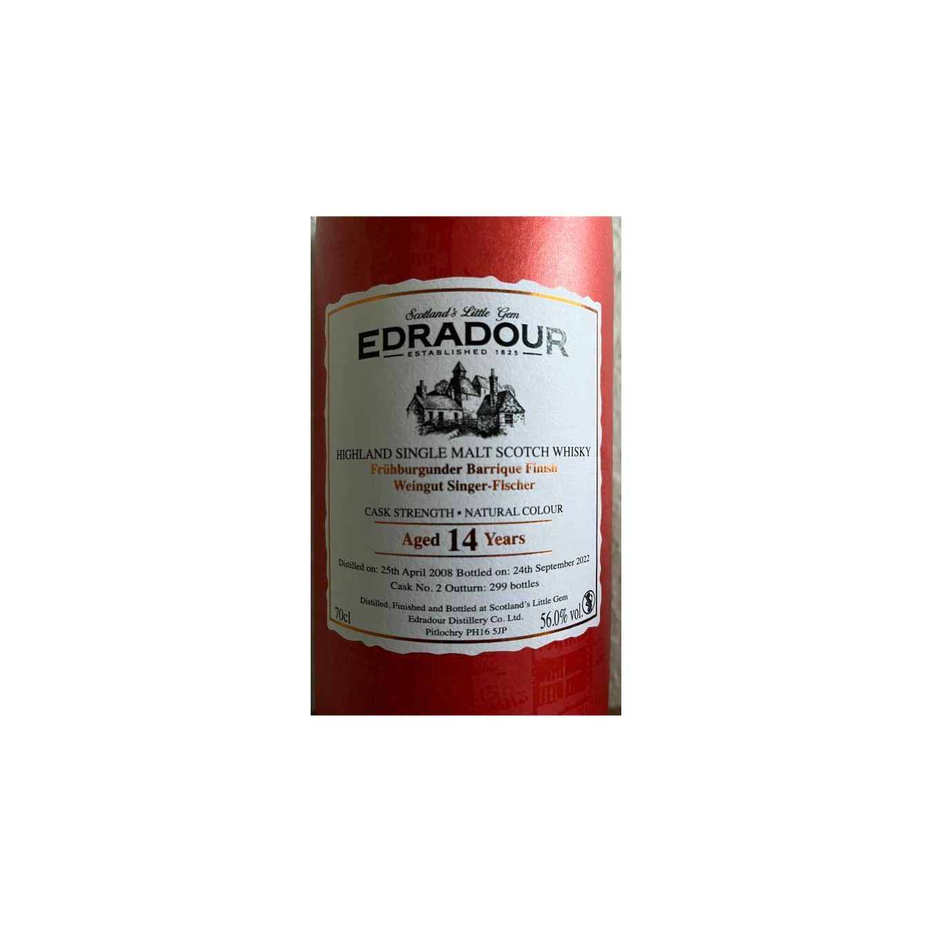Edradour 2008 14 Years Single Malt Whisky 2