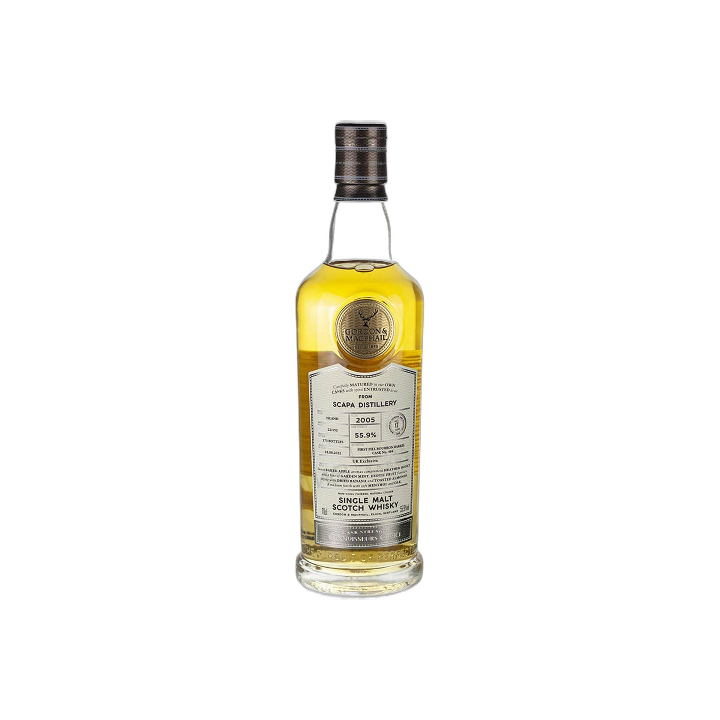 Scapa Connoisseurs Choice - Cask Strength 2005 17 Years Single Malt Whisky